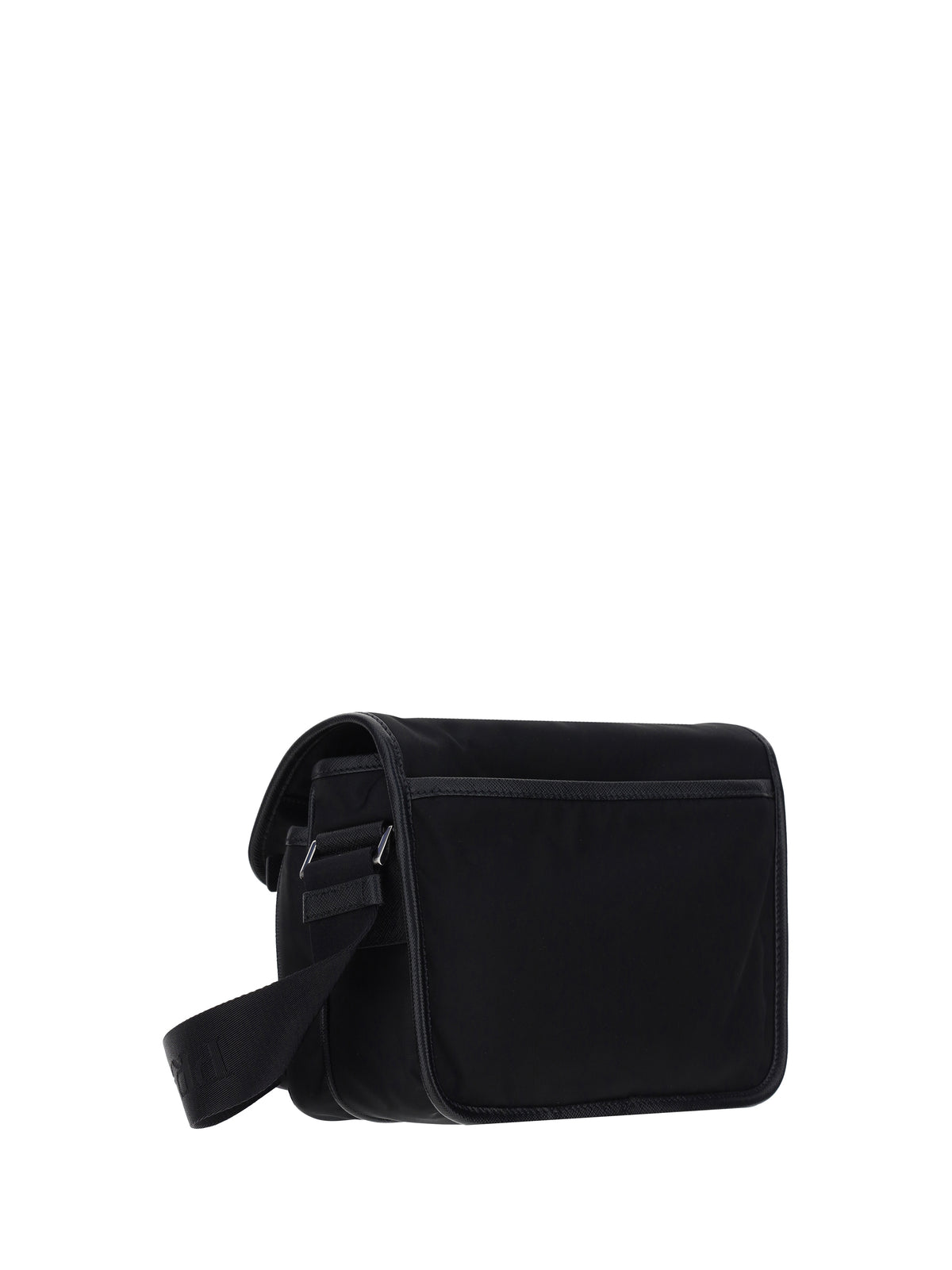 Re-Nylon and Saffiano leather shoulder bag