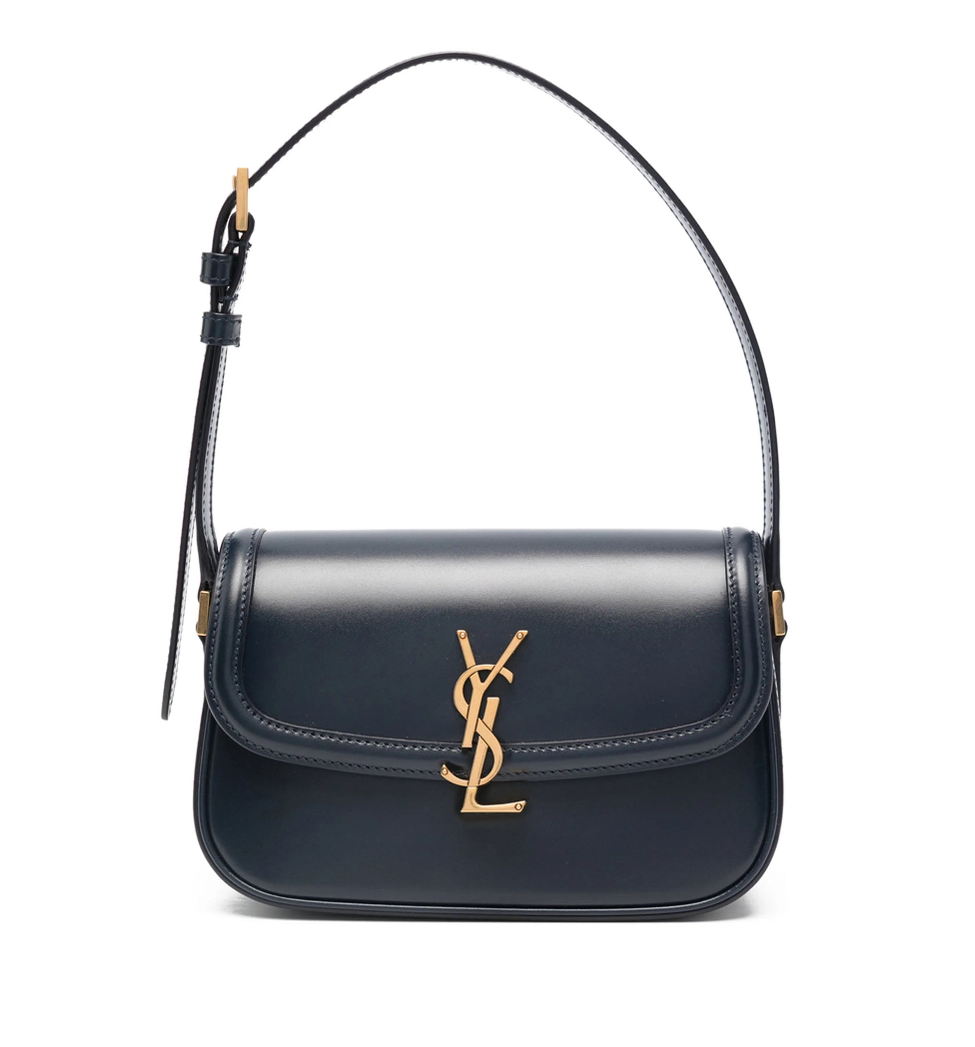 Solferino Mini In Box Leather 'Dream Blue'