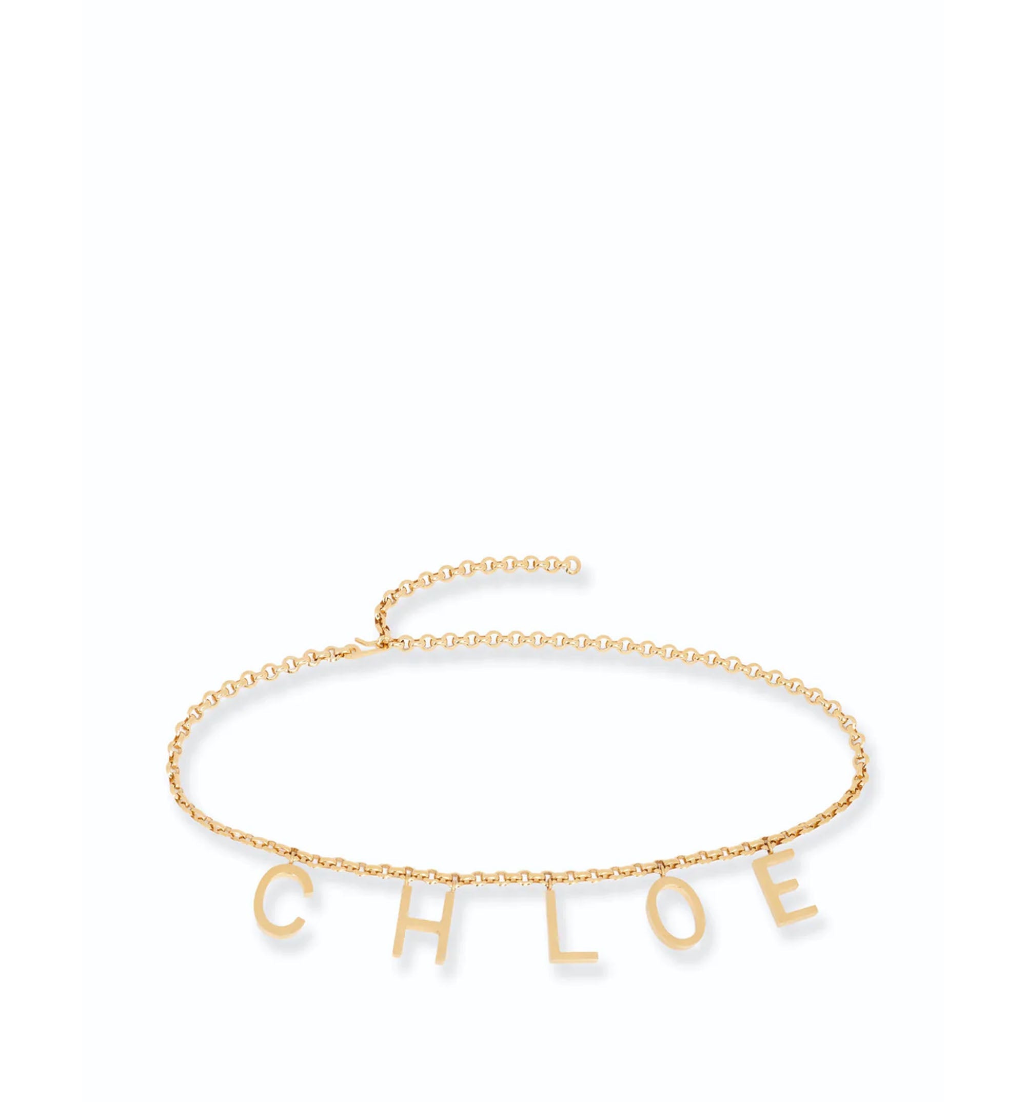 The Chloé Letters Jewelry Belt