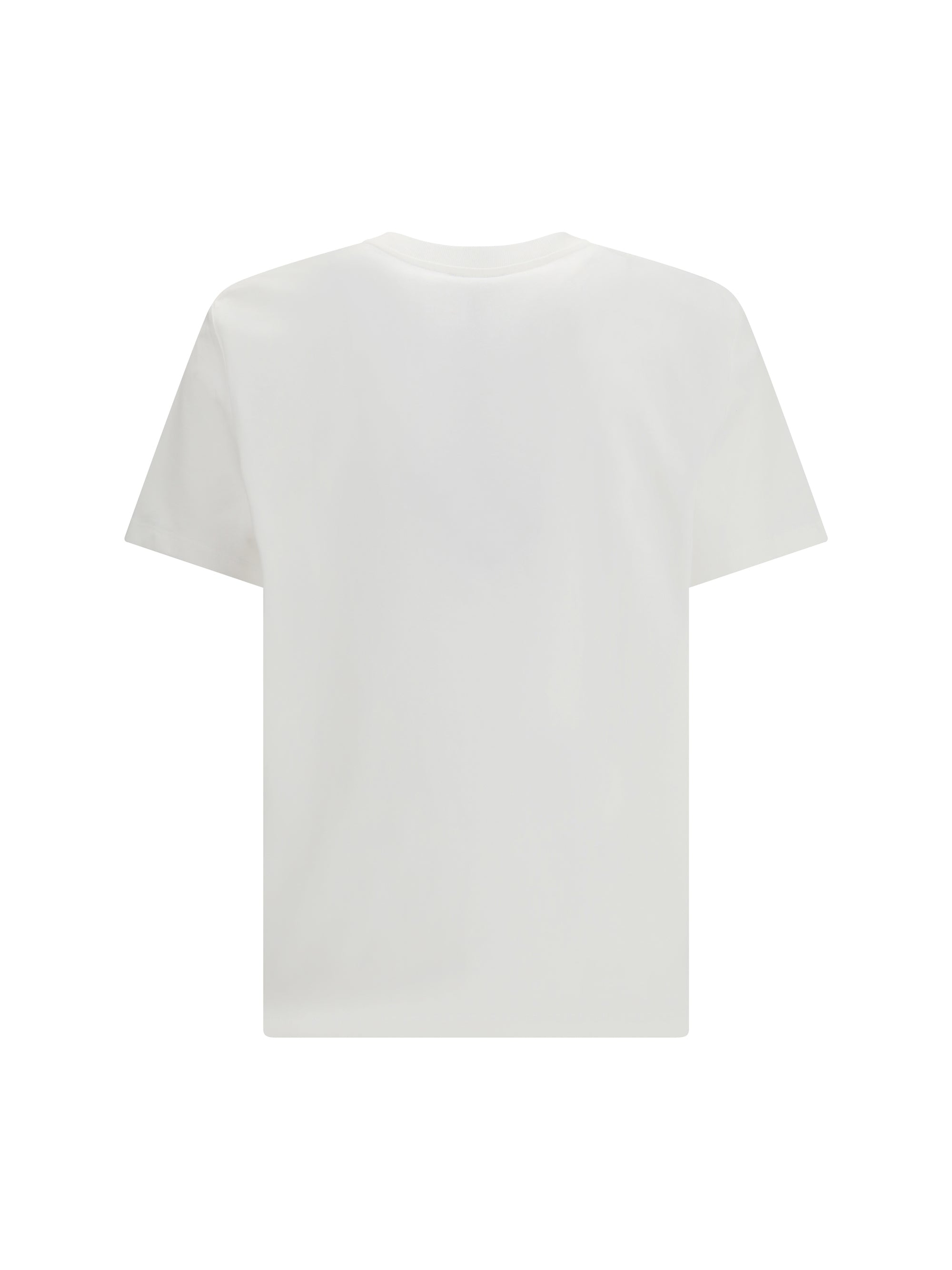 Balmain letter flock T-shirt