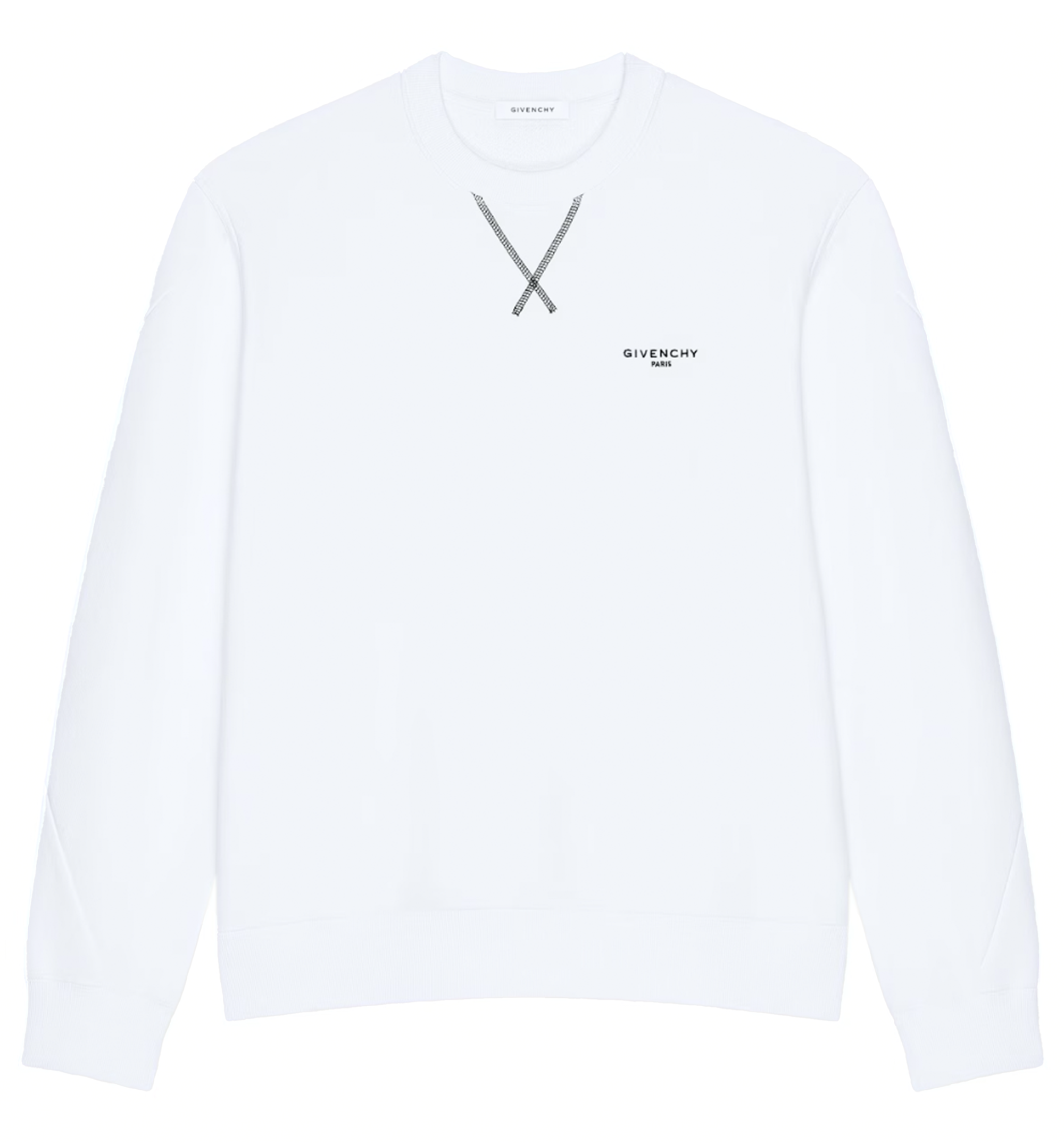 Couture Seam sweatshirt in fleece with GIVENCHY Paris