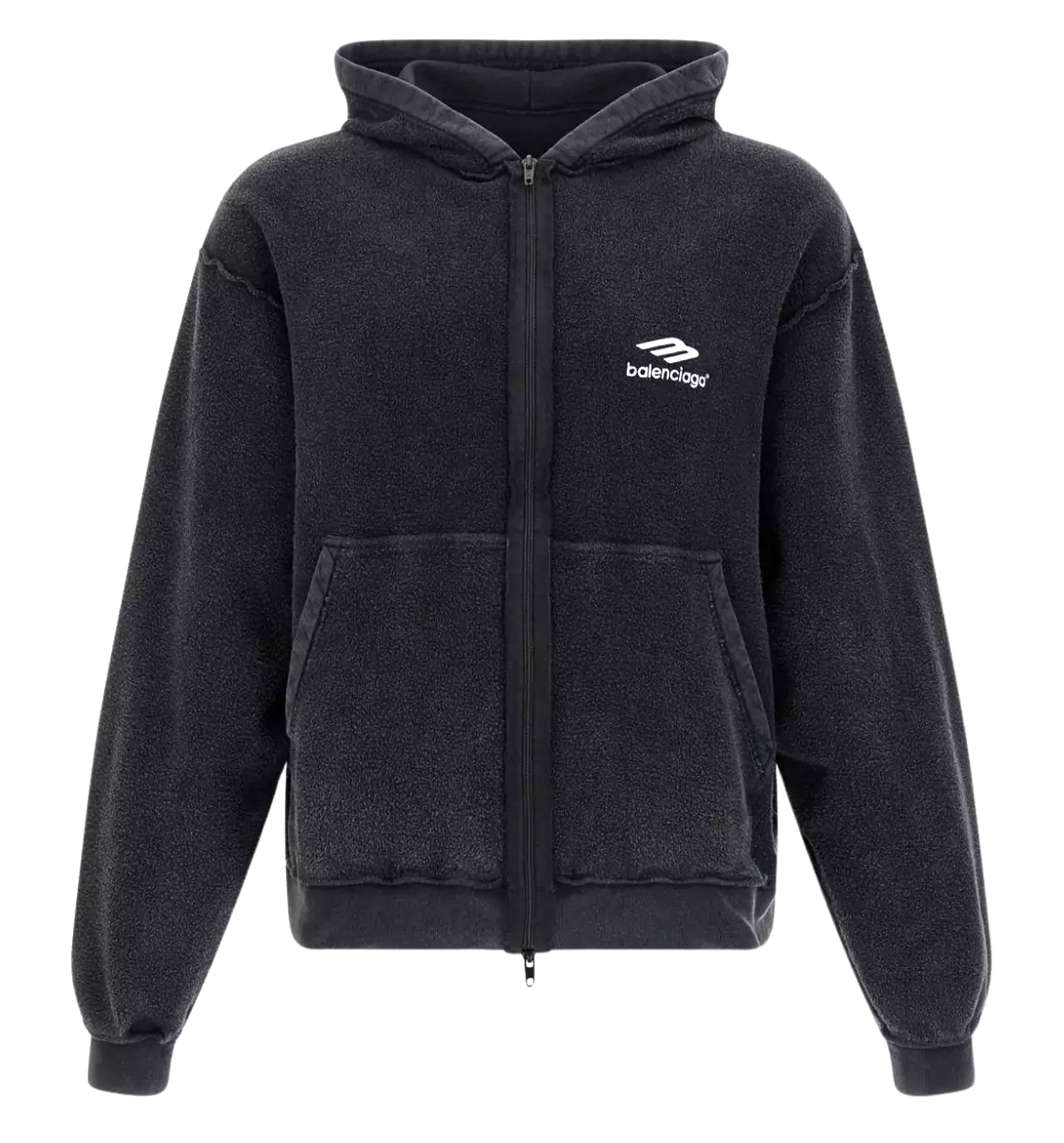 3B Sports Icon Inside-Out Zip-Up Hoodie