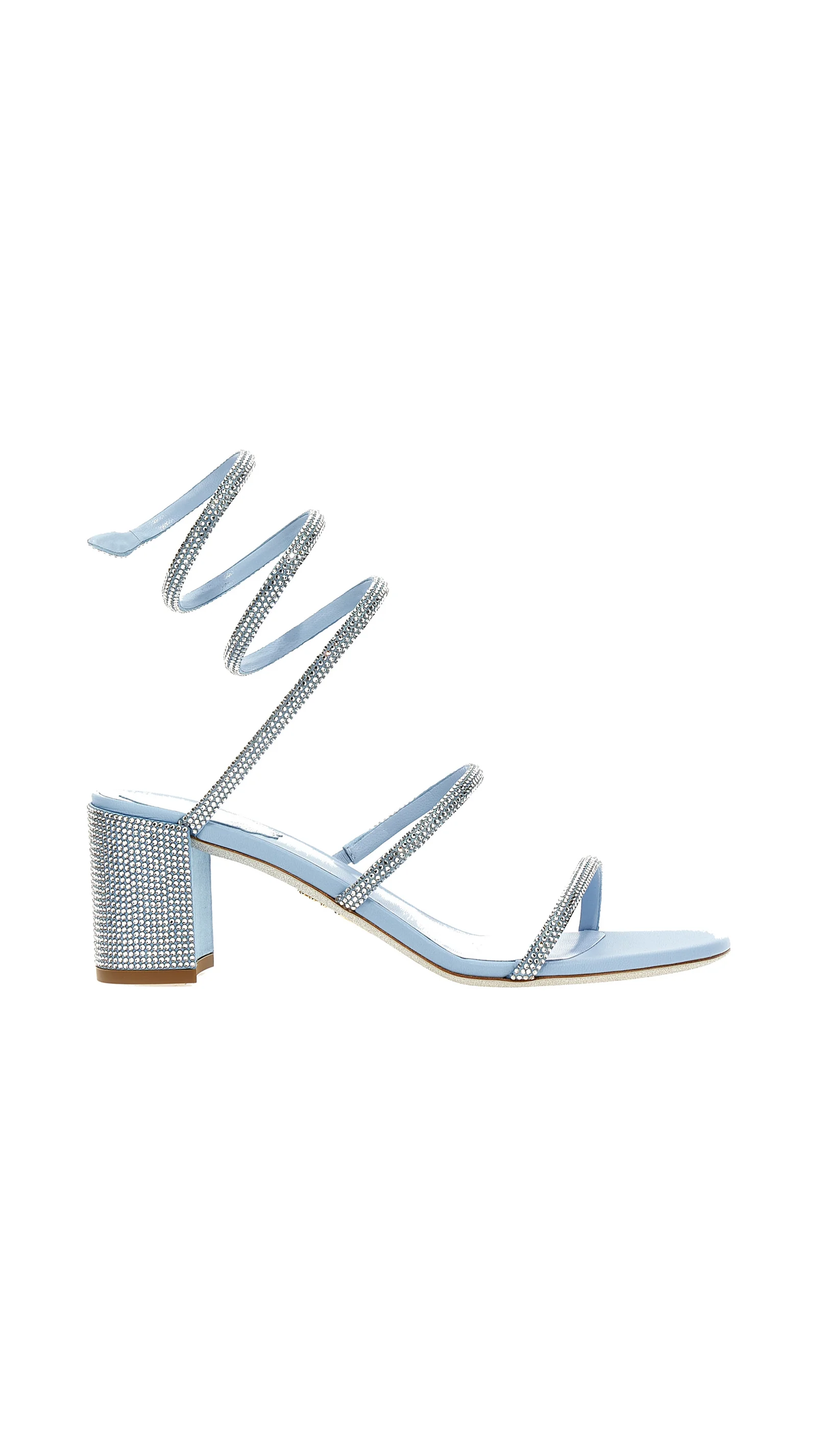 Cleo Crystal Sandal 60 - Pastel Blue