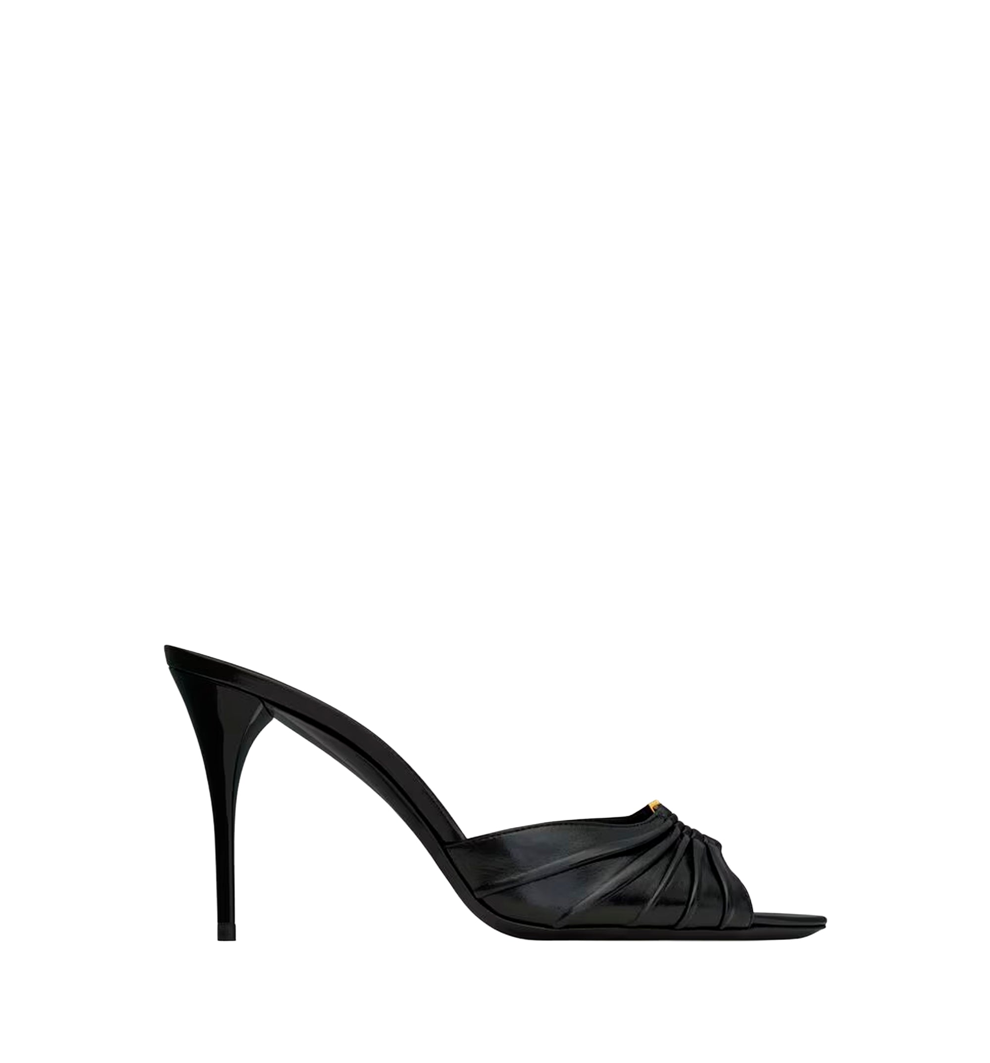 Babylone mules in smooth leather