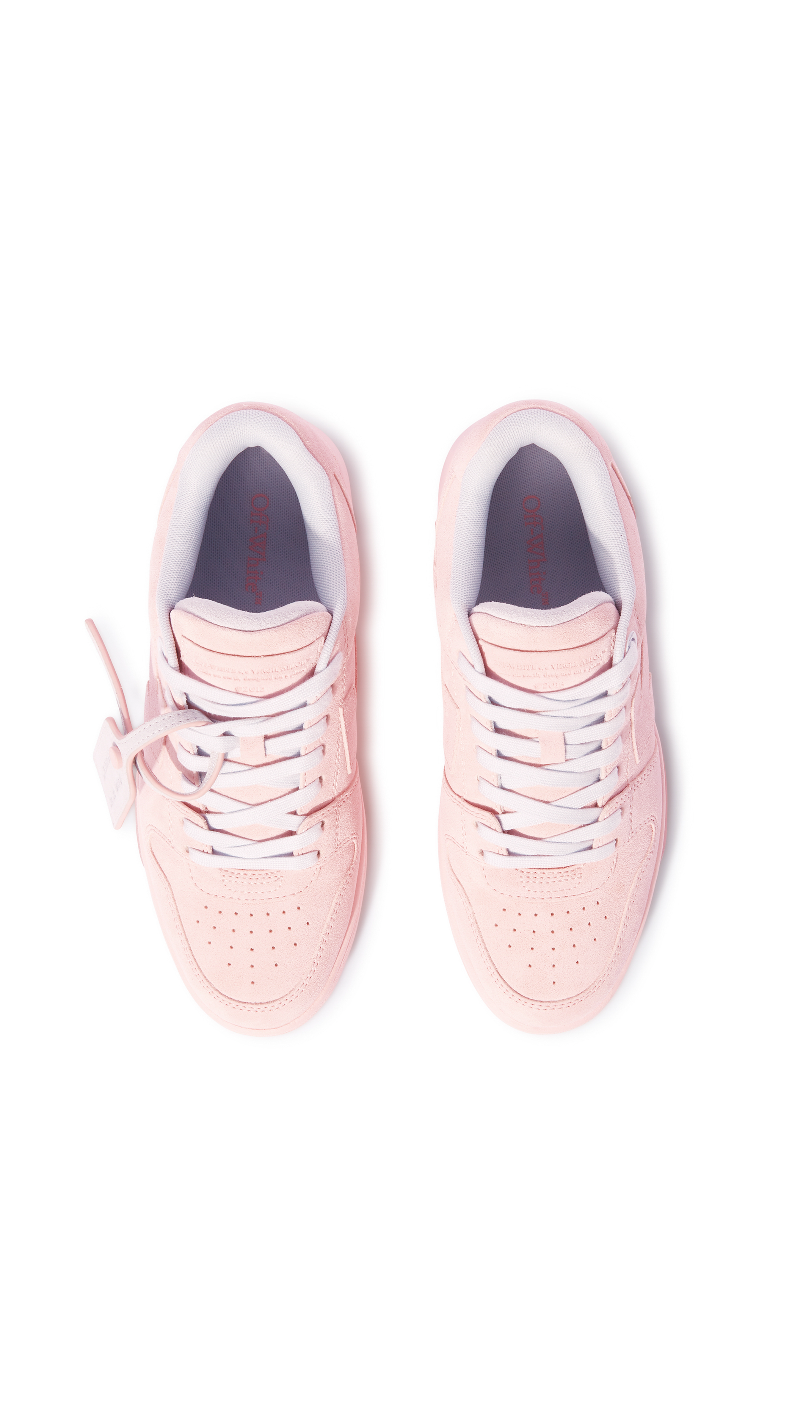 Out of Office Full Suede Sneakers - Soft Pink/Ice