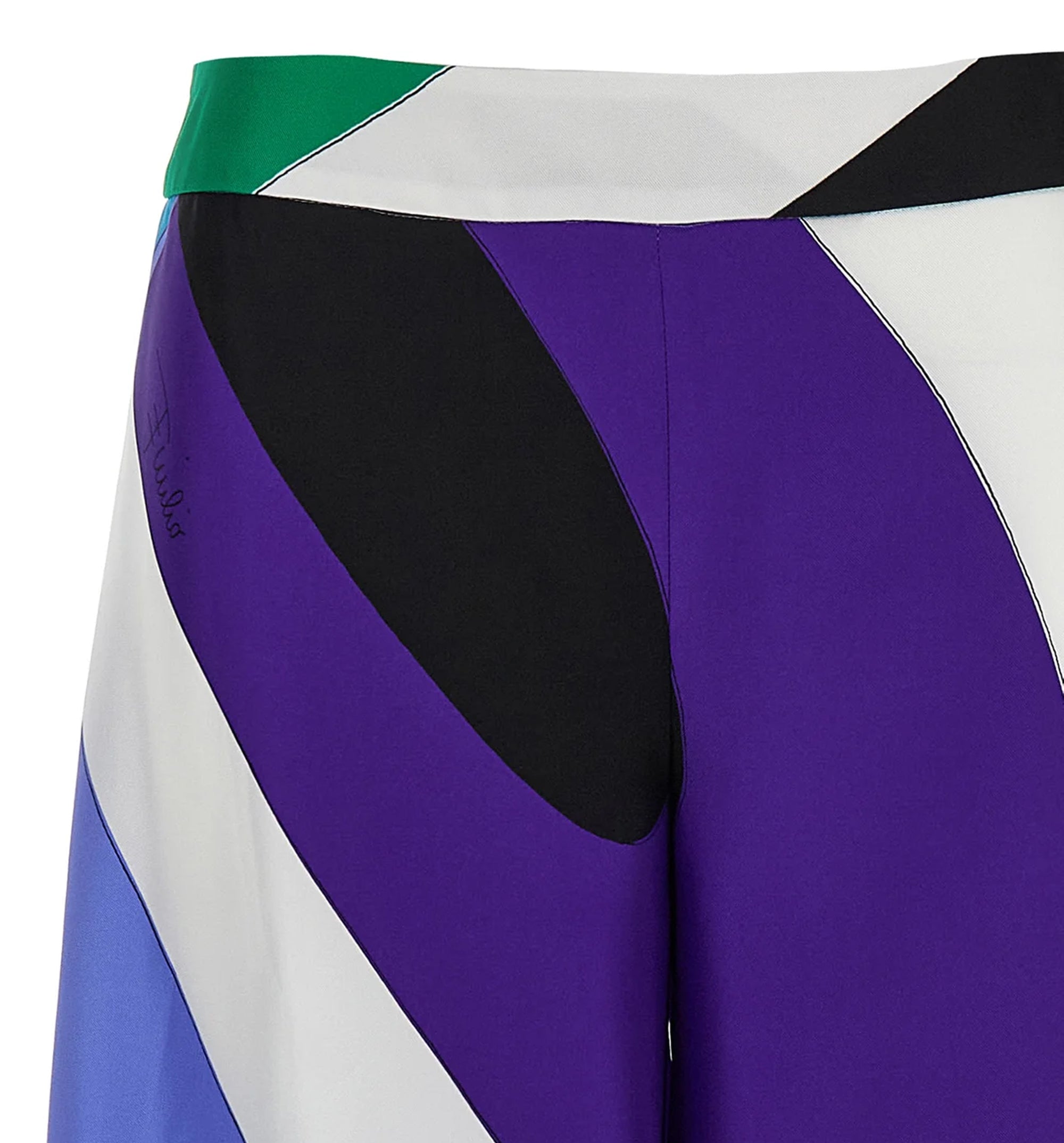 Maddalena Print Silk Pants