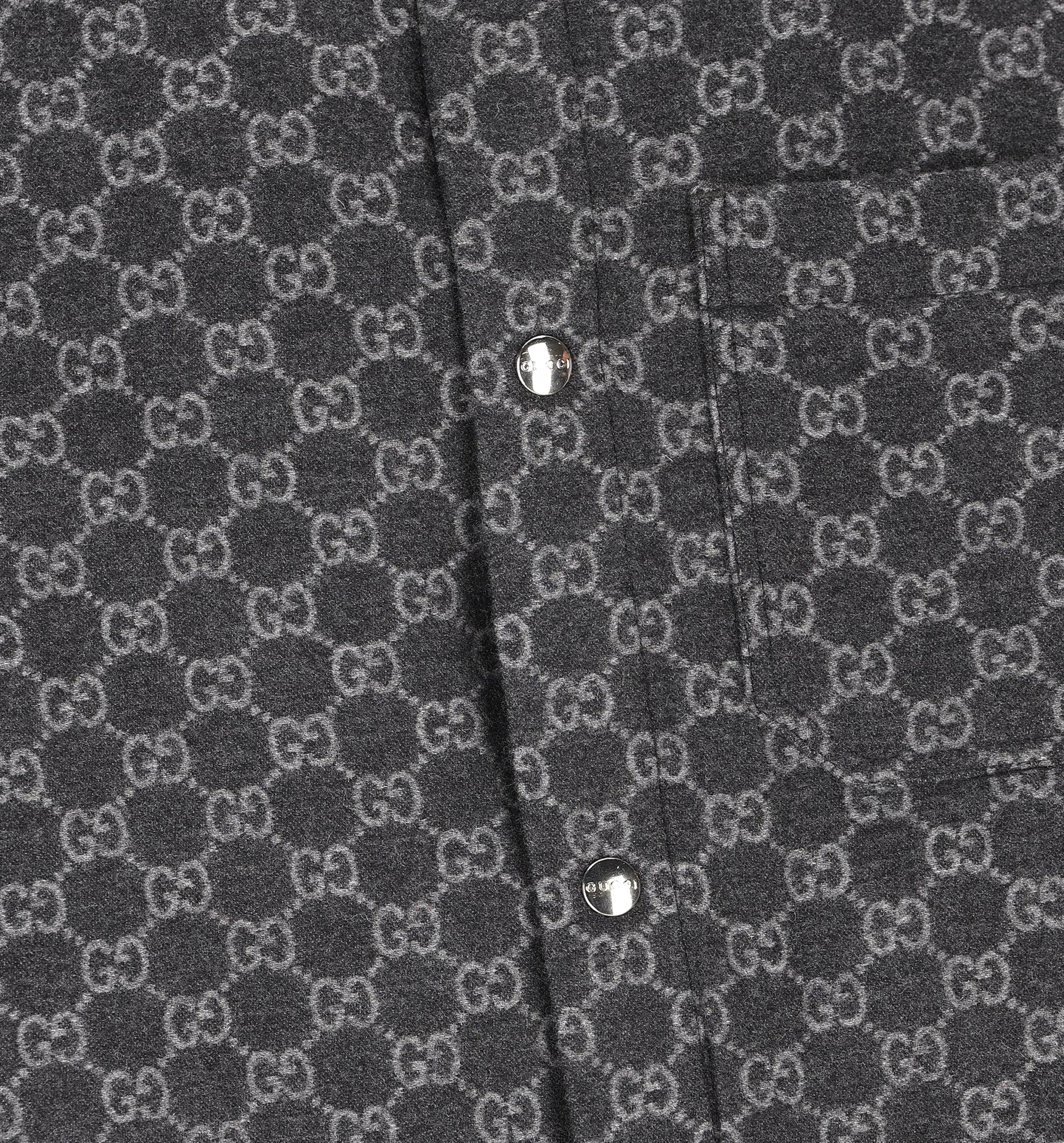 Brushed Gg Flannel Jacket