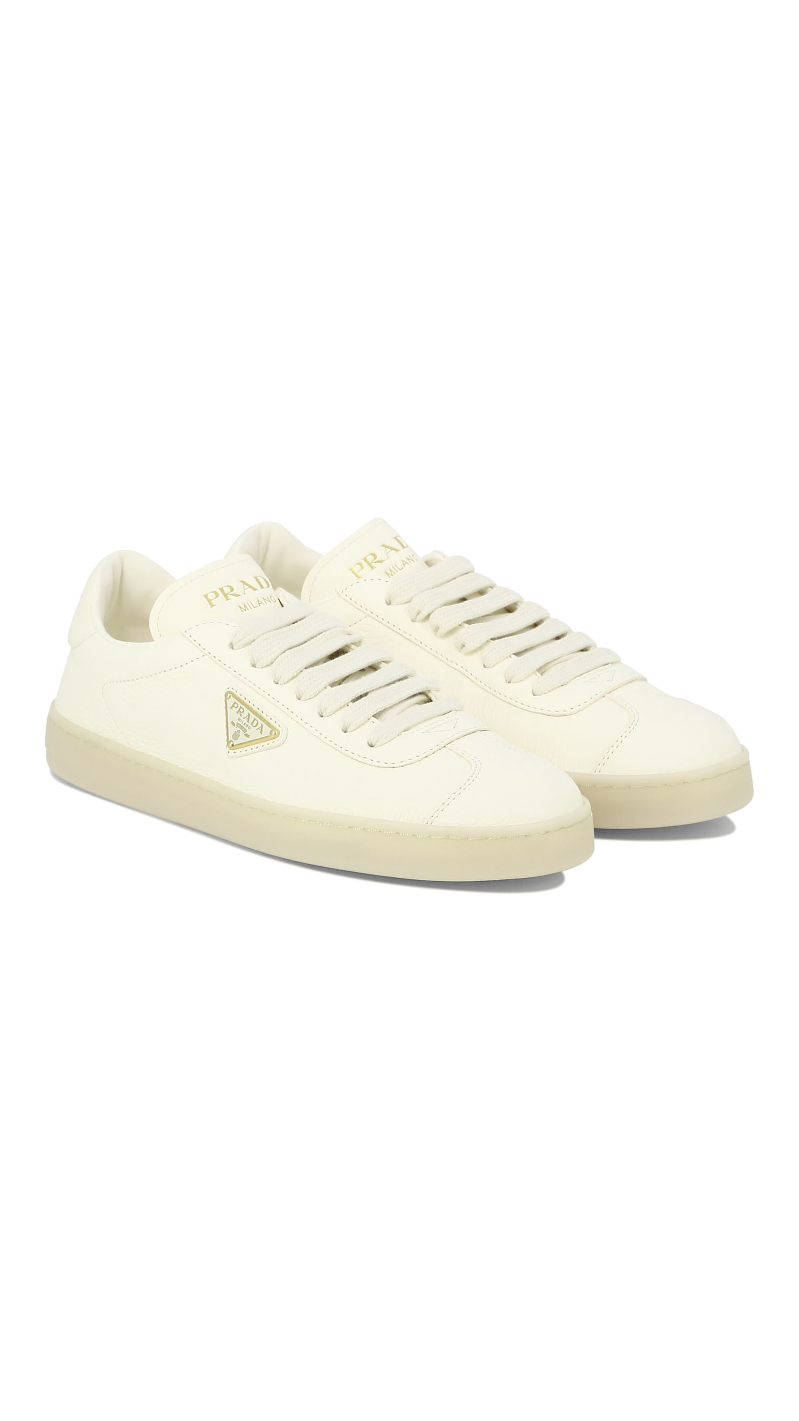 Lane Leather Sneakers - White