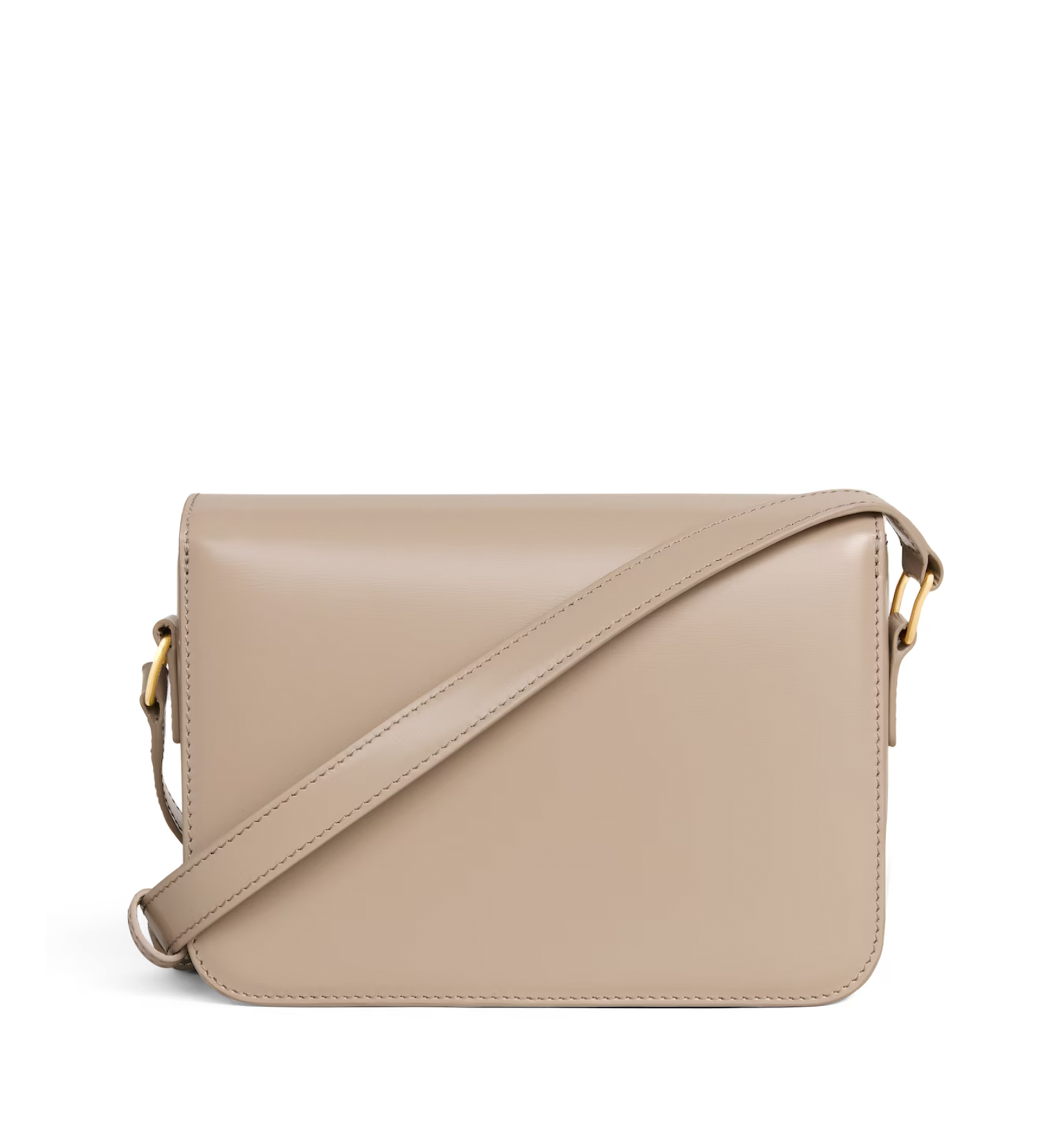 Teen Triomphe Bag In Shiny Calfskin