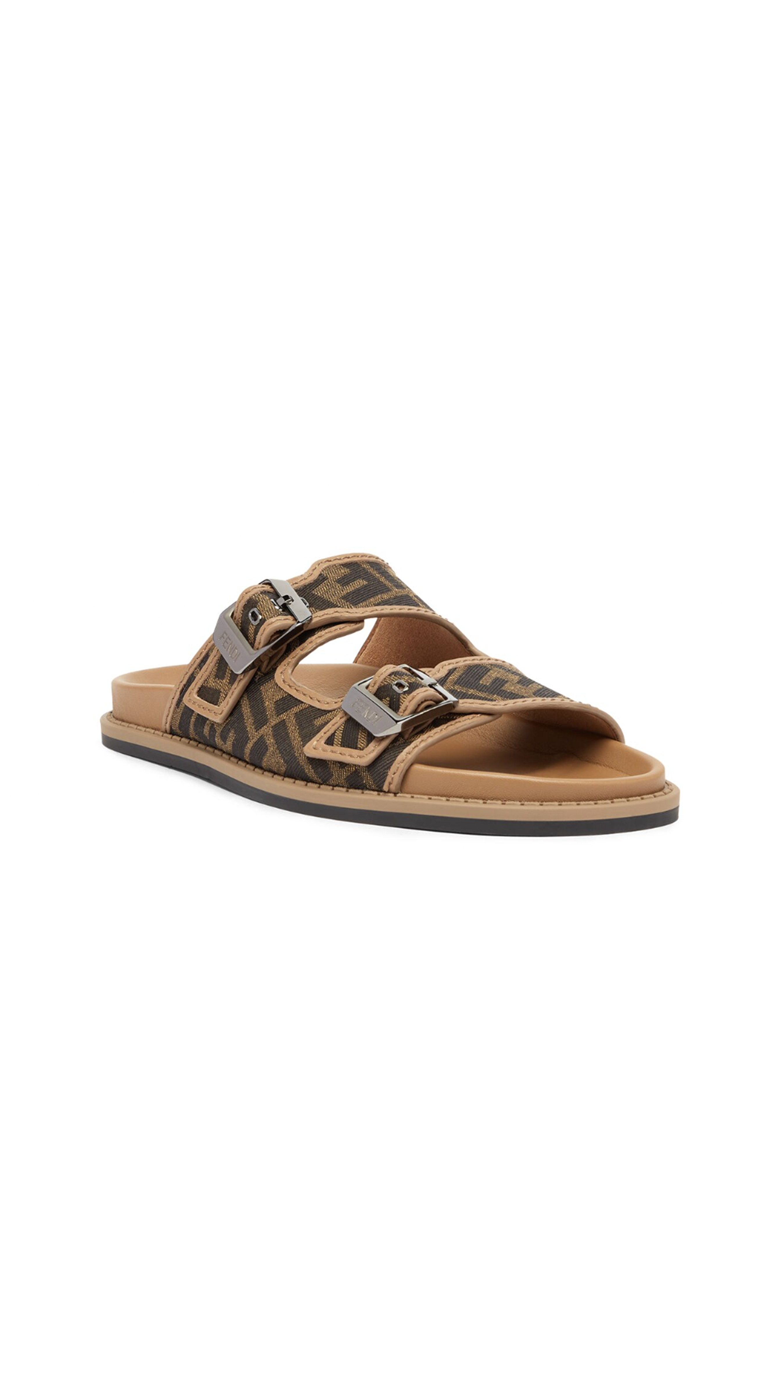 Fendi Feel Sandals - Brown