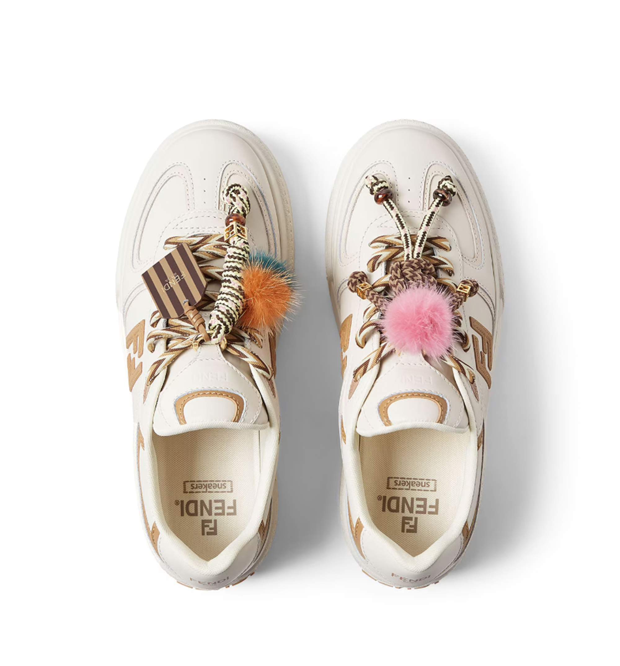 Fendi Match Platform Sneakers