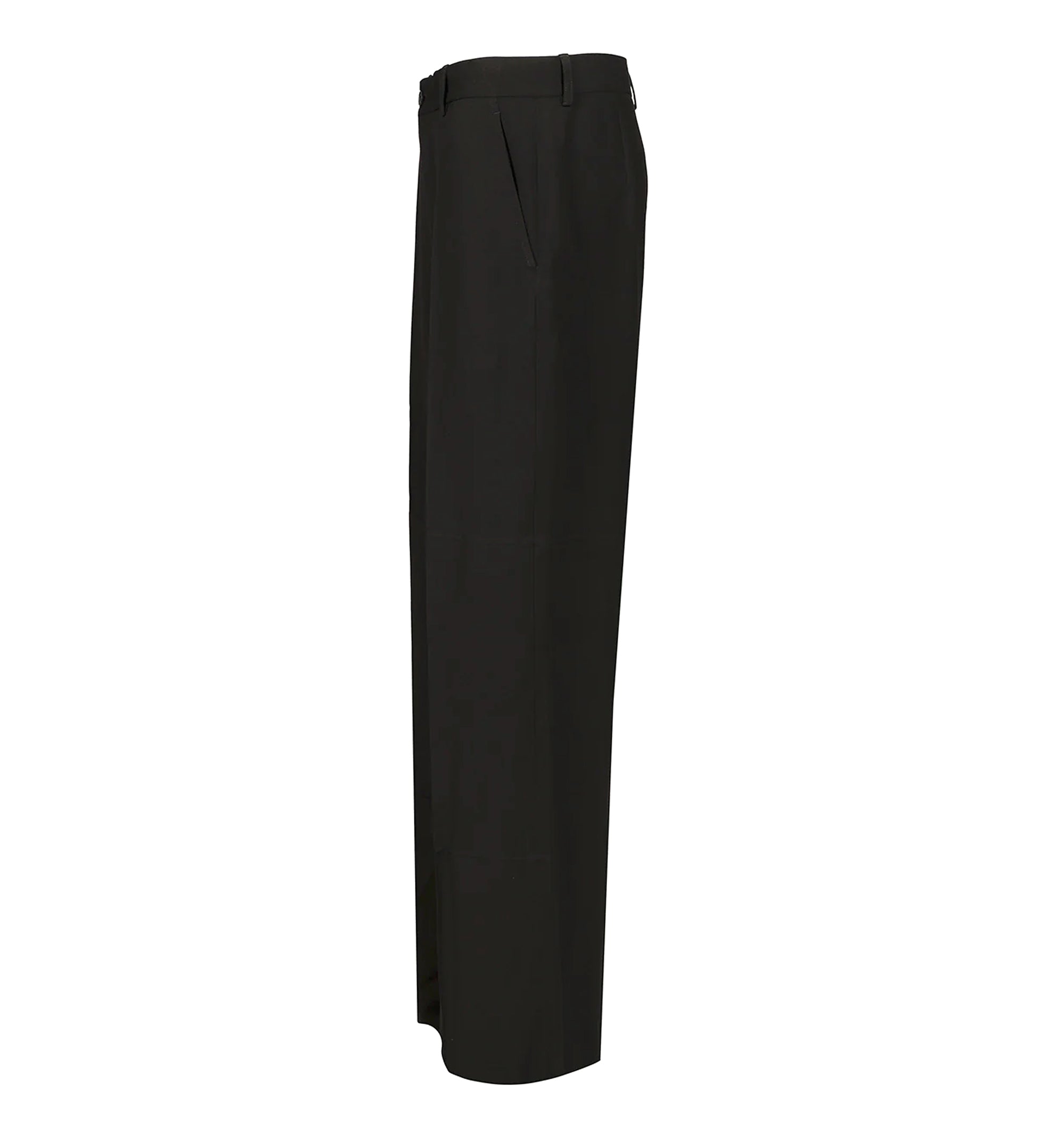 Tailored Pants in Fluid Twill