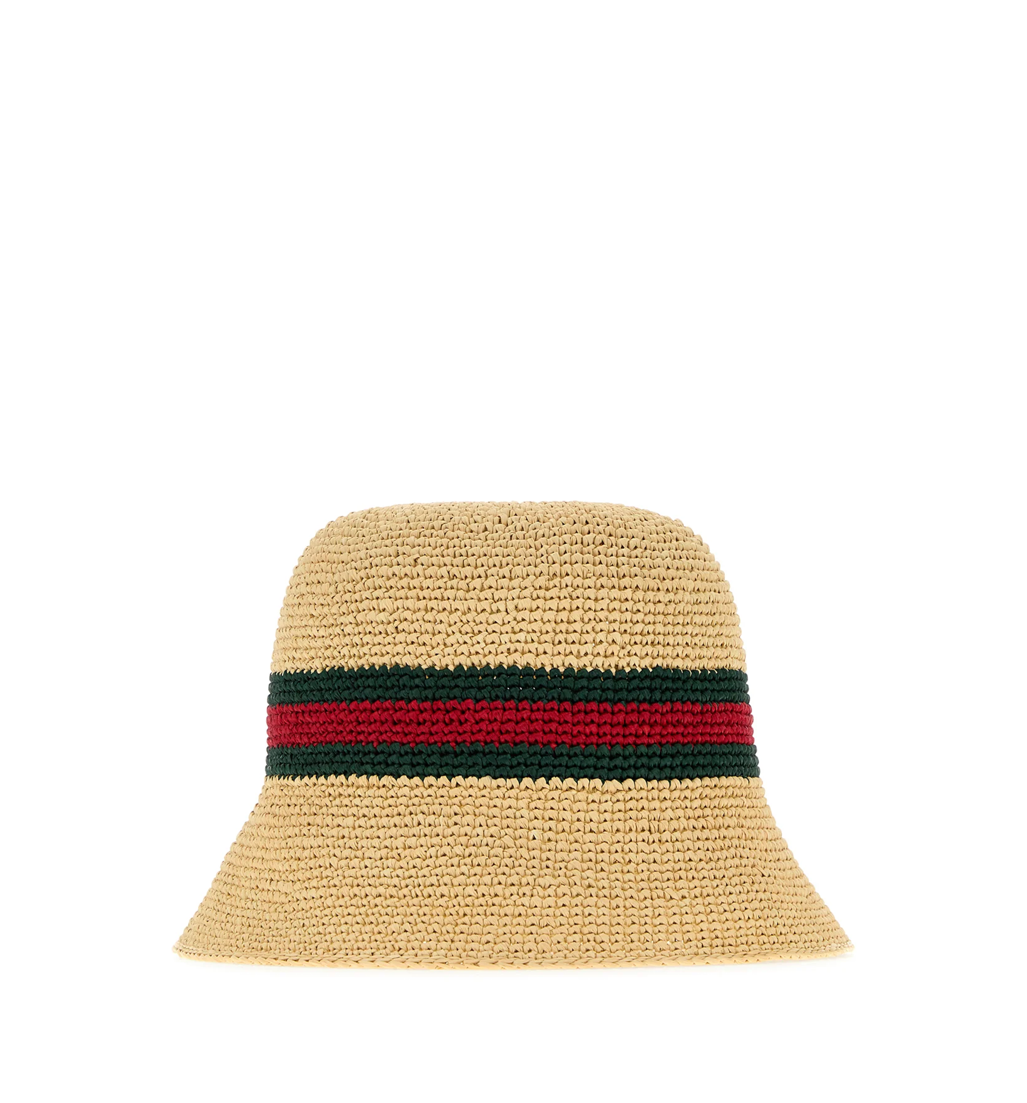 Woven Fabric Hat with Web