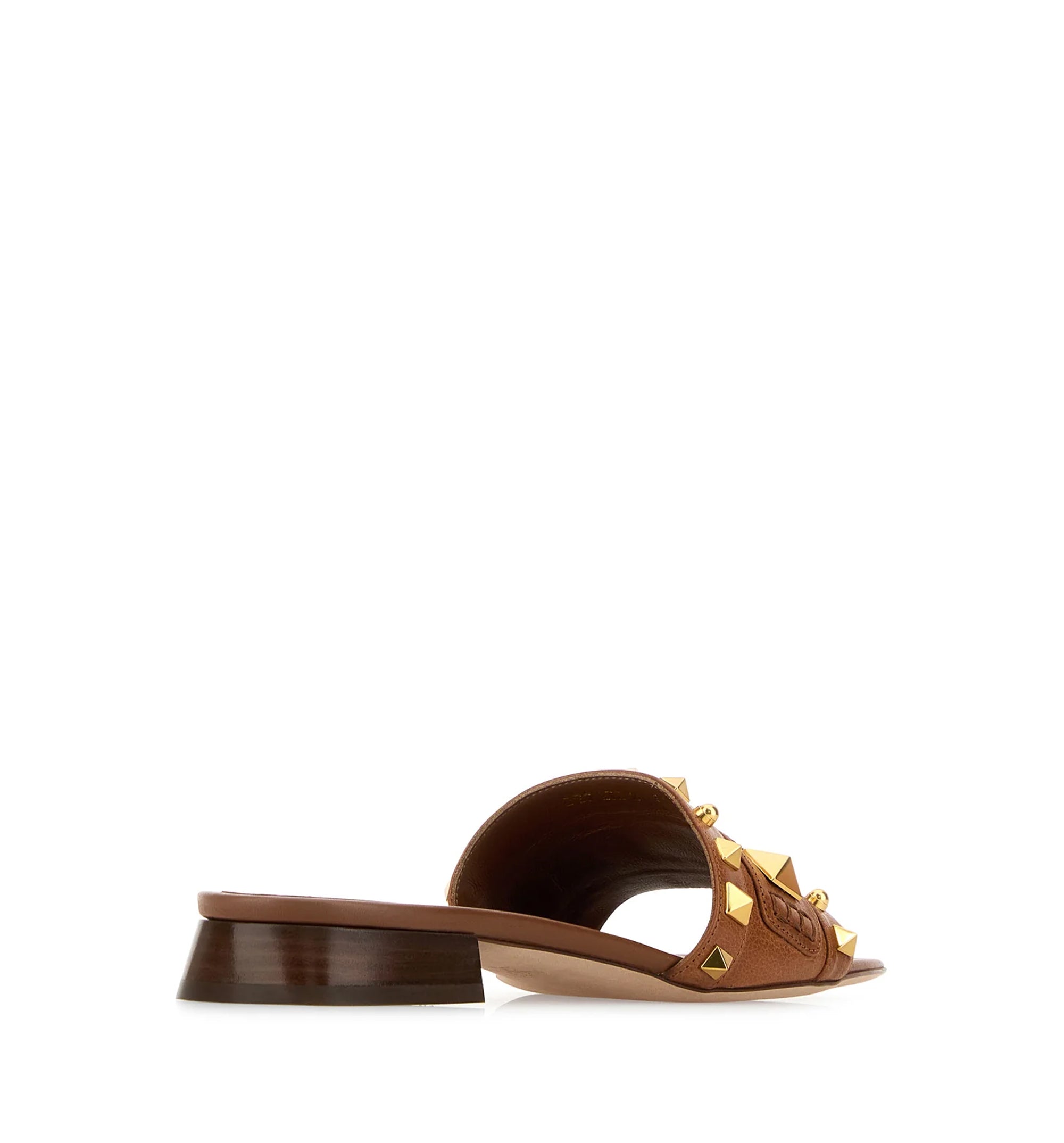 Leather Plaster Caster Slippers