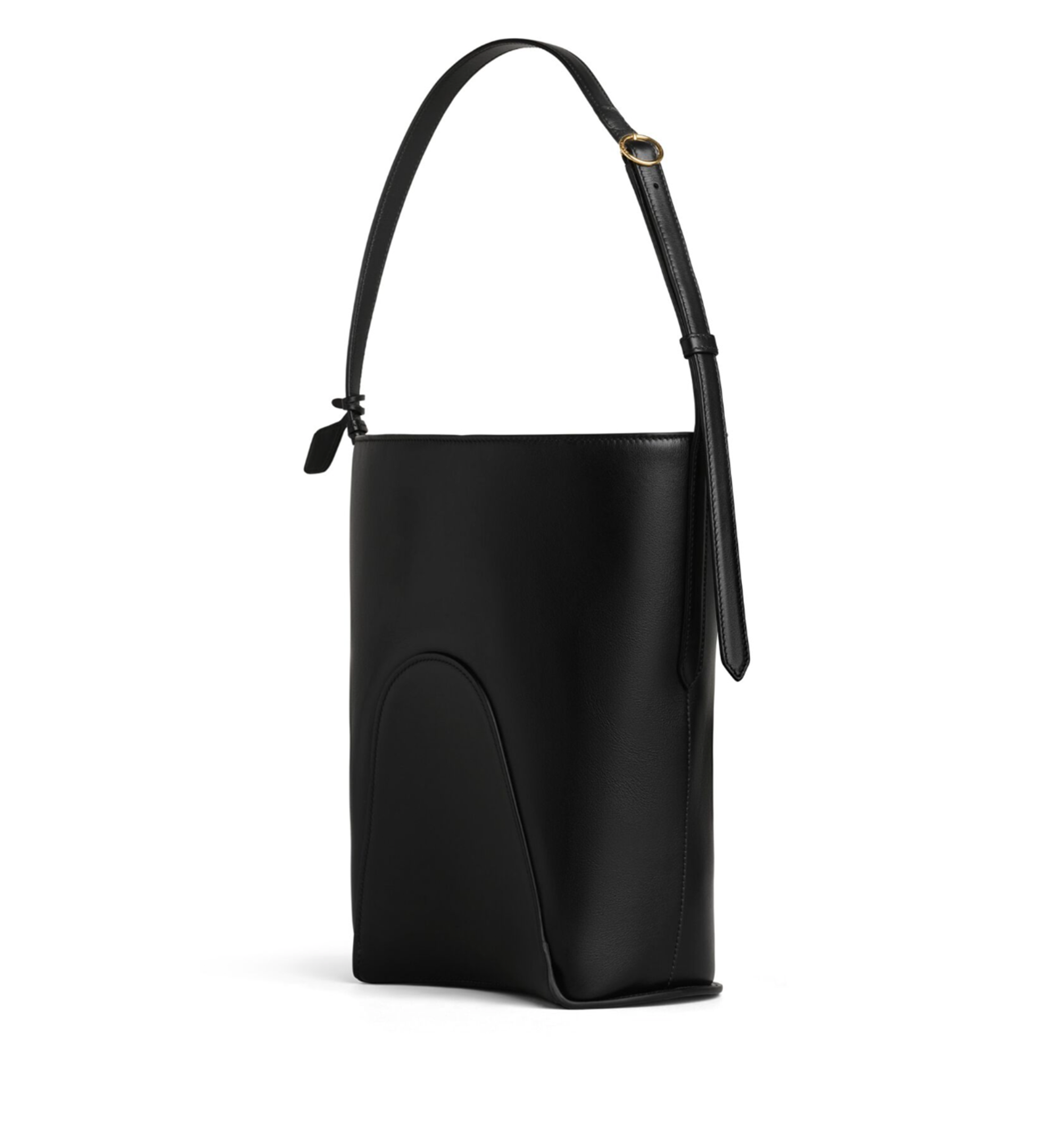 Hip Small Bucket Bag in Calfskin