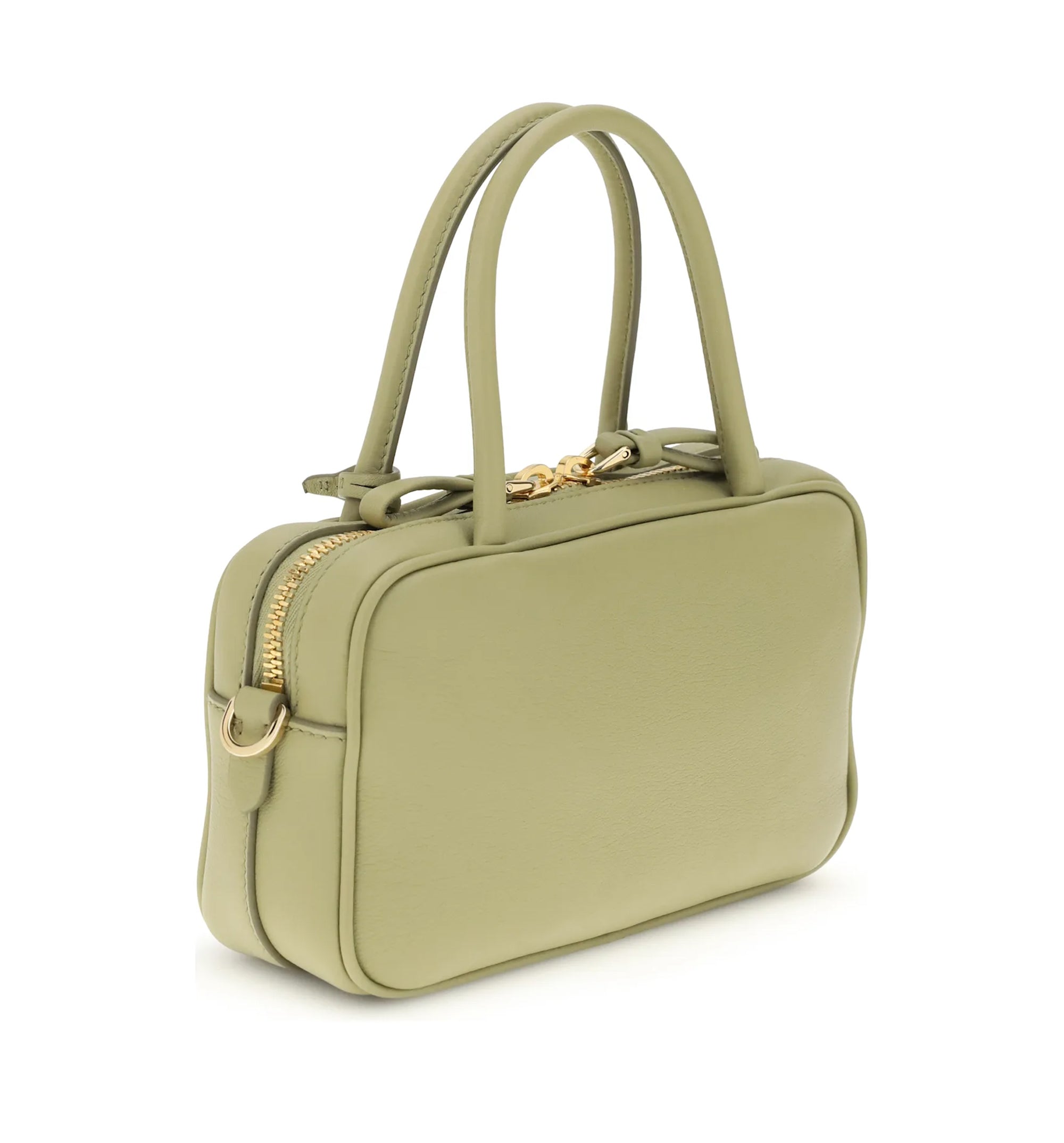 Triangle-Logo Satchel Bag