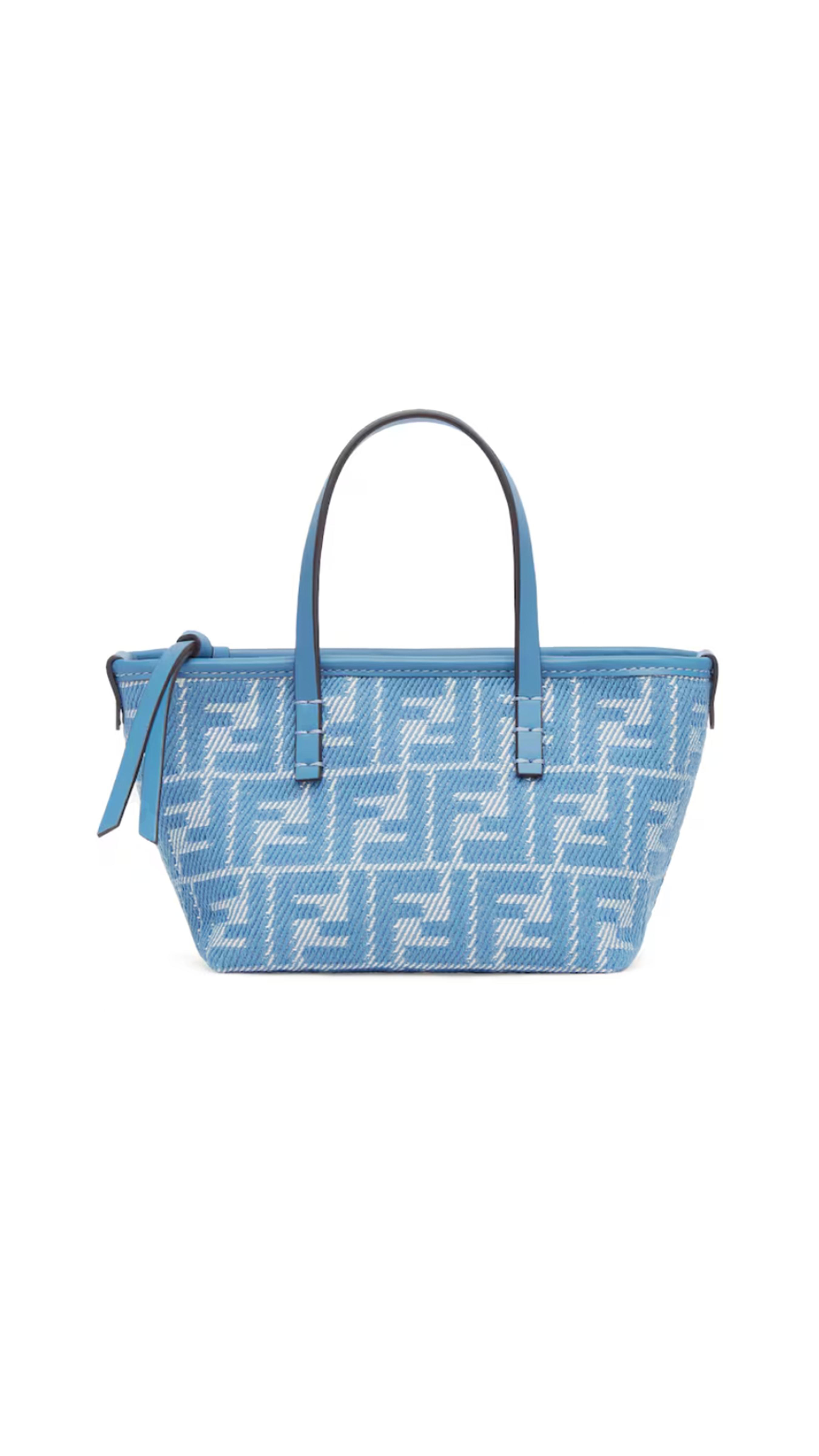 Roll Mini FF Tote Bag - Blue