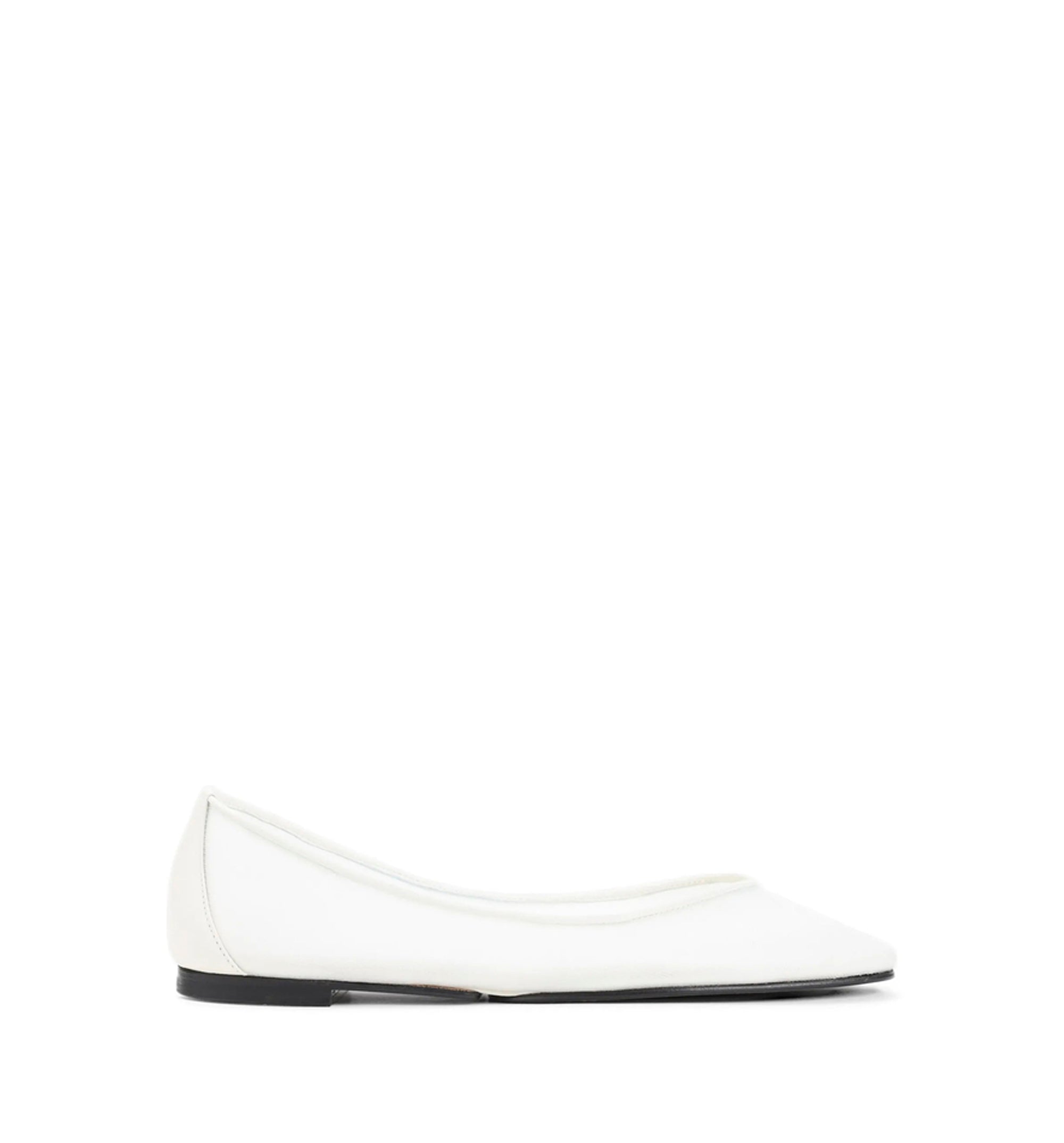 Mesh ballet flats