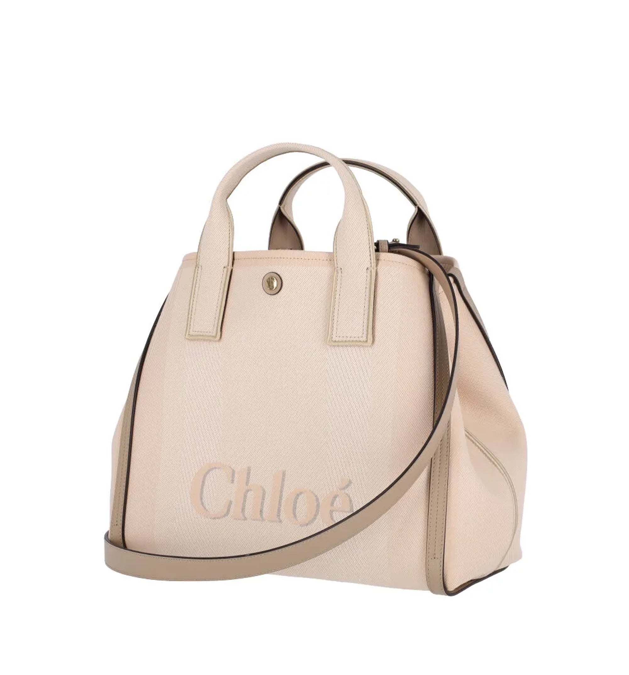 Carry Tote Bag In Canvas