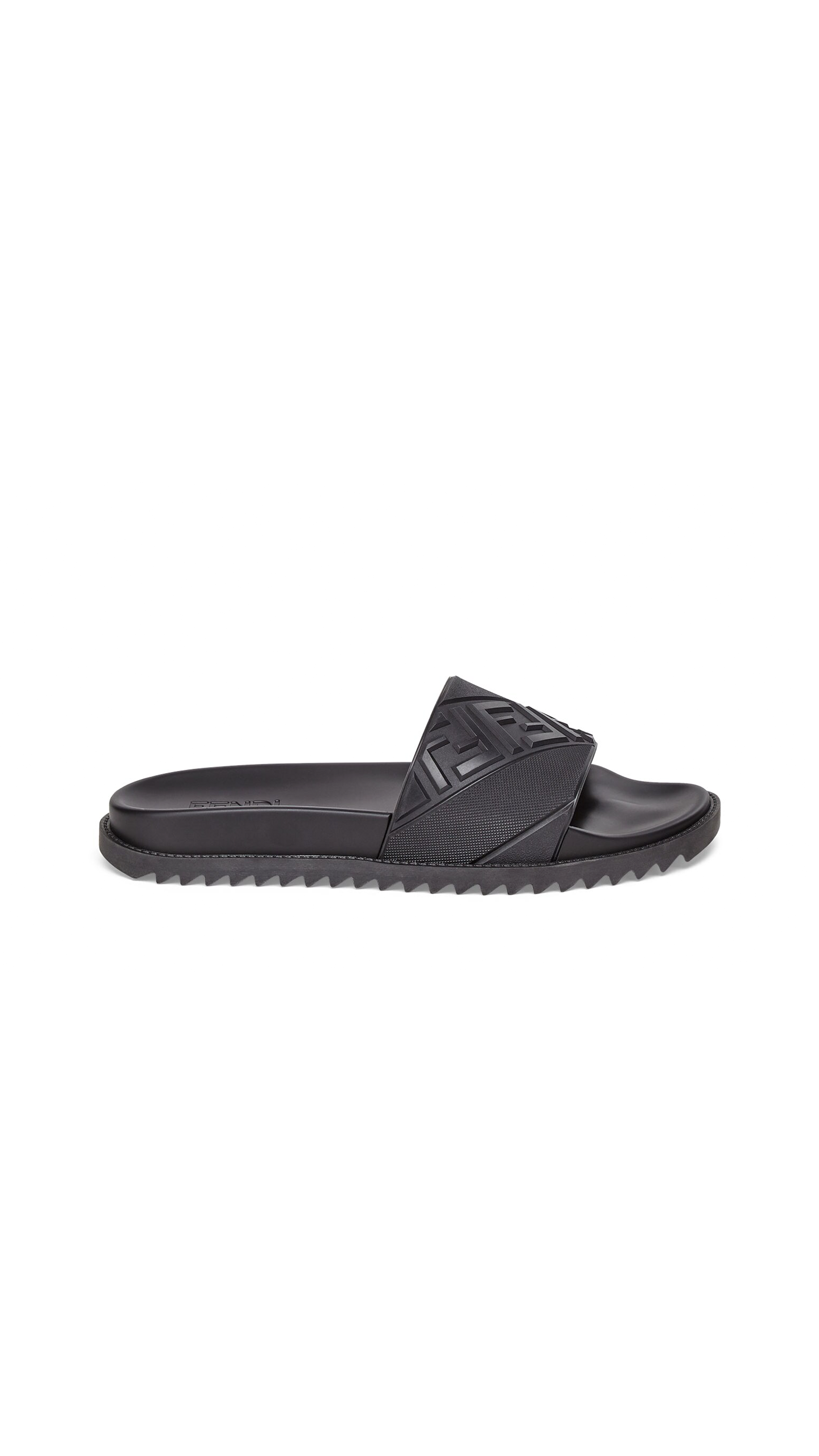 FF Rubber Slides - Black