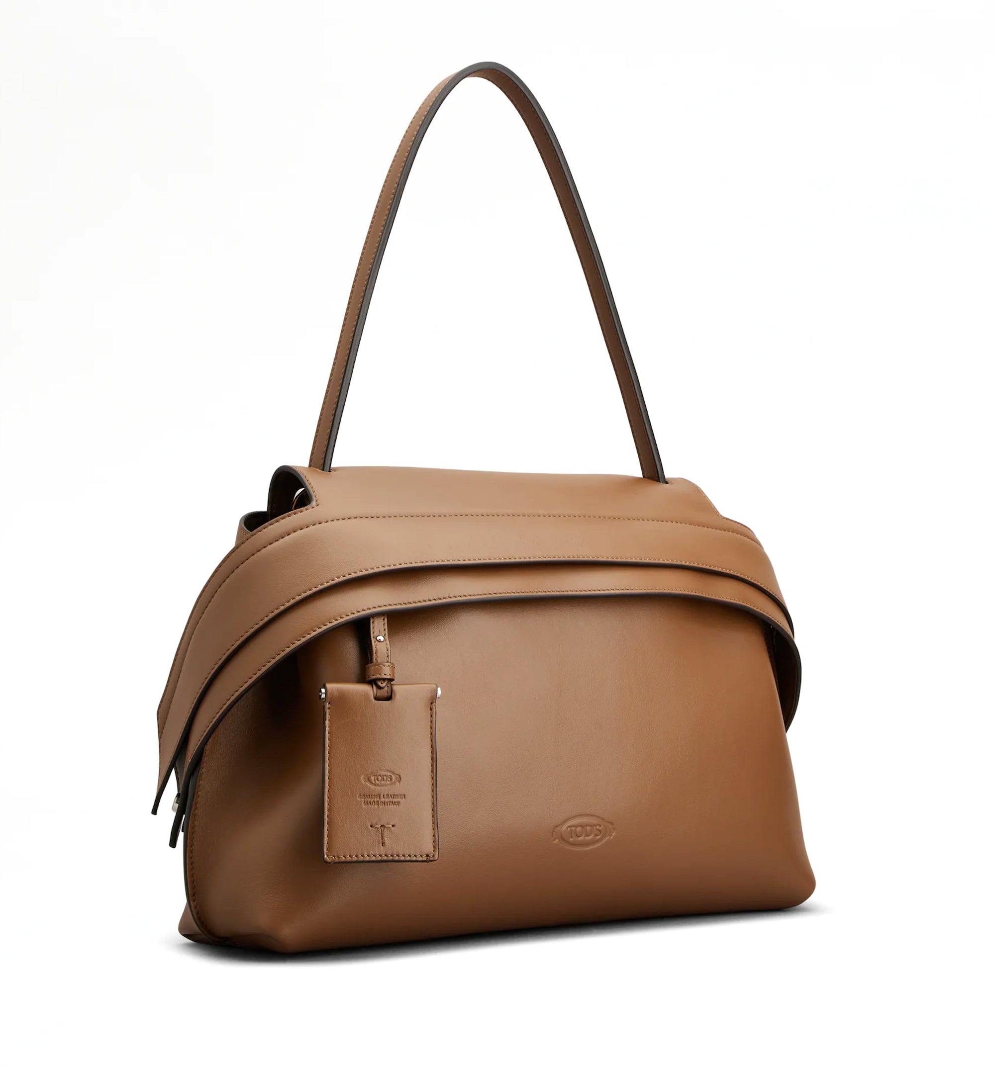 Wave Bag in Leather Medium