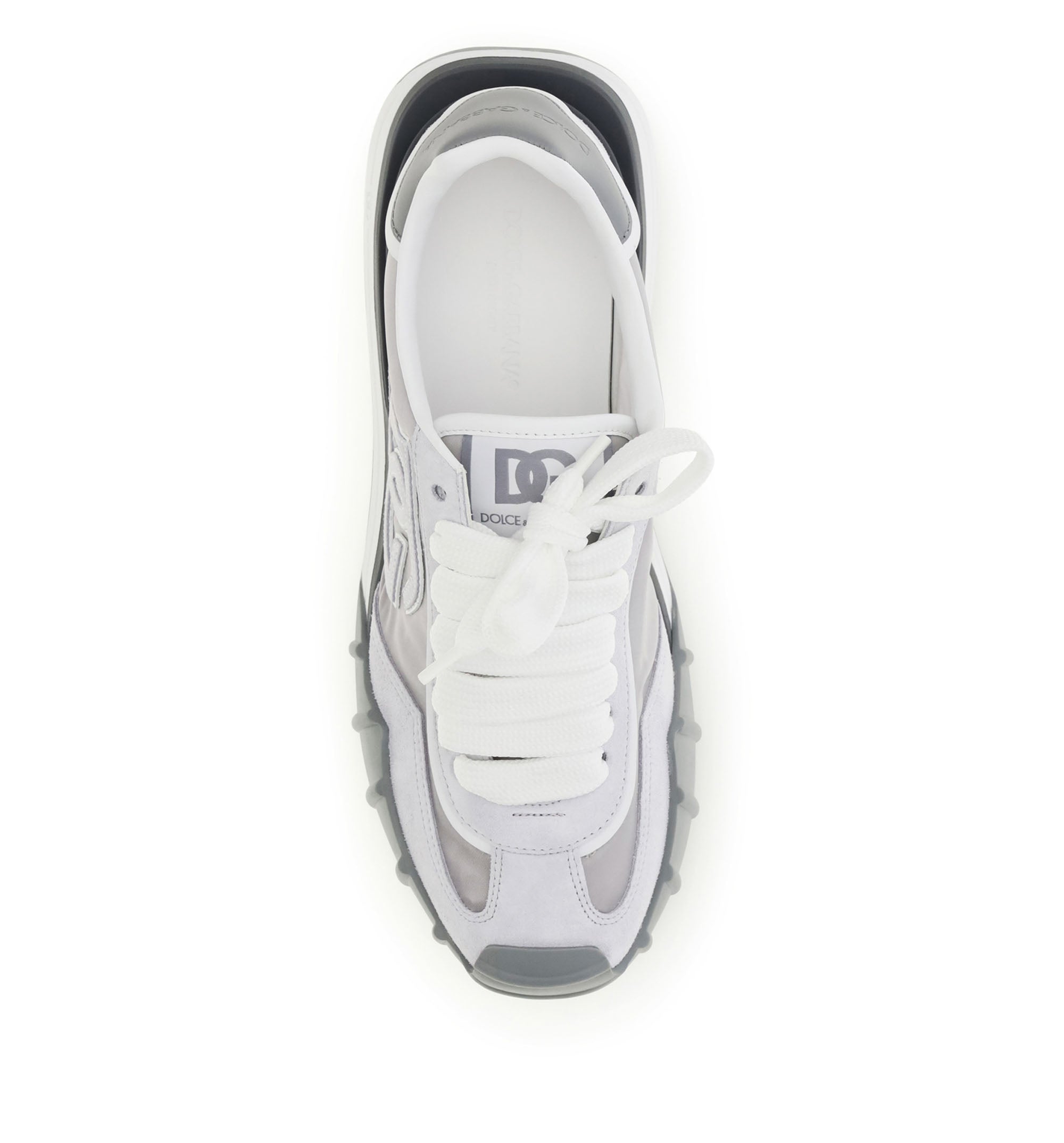 Dg Athletic Sneakers In Fabric And Calfskin