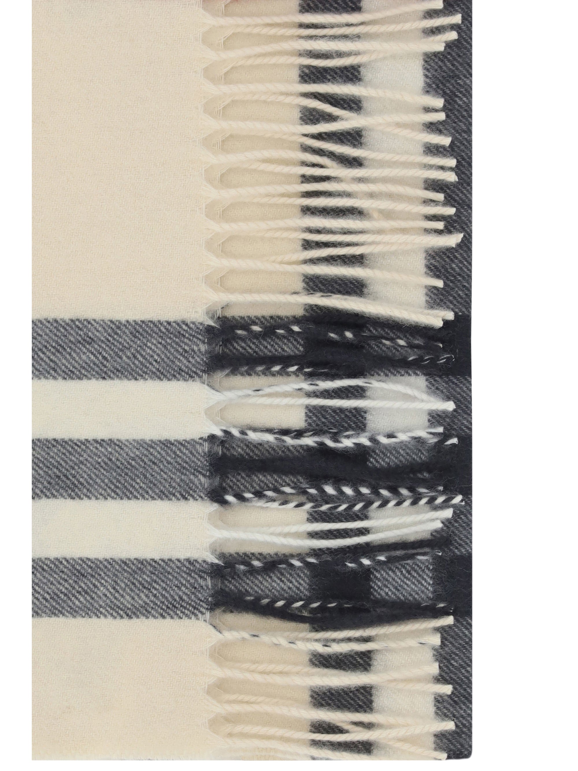 Giant Check Cashmere Scarf