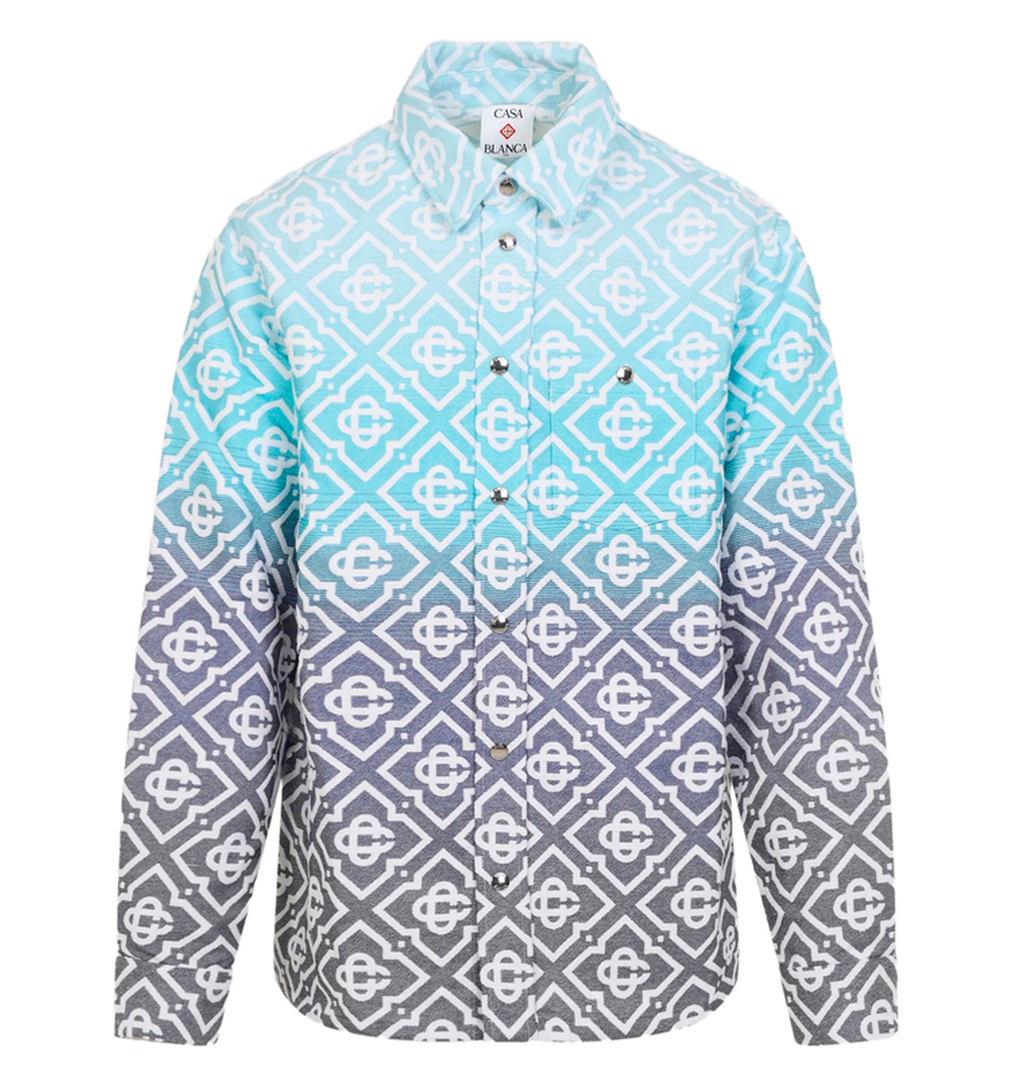 Monogram Gradient Jacquard Shacket