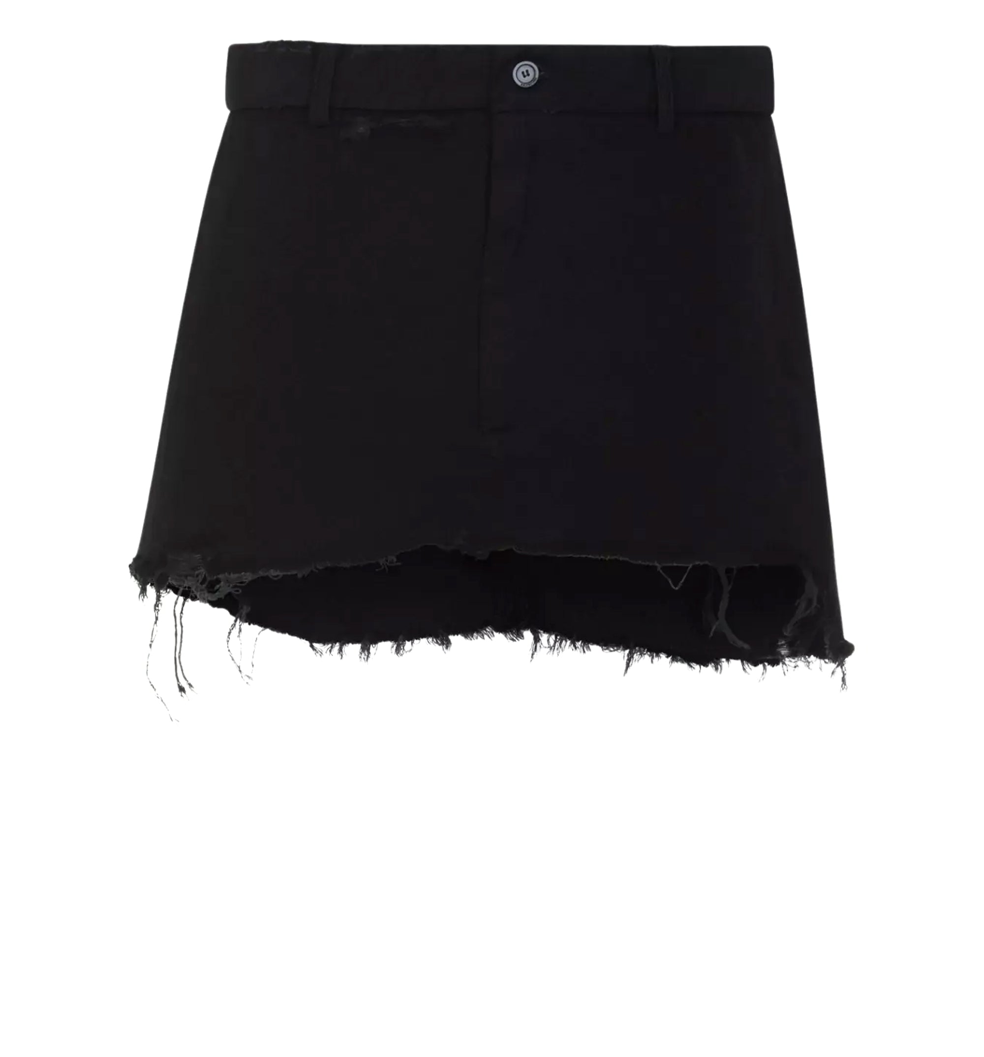 Fringed Mini Skirt