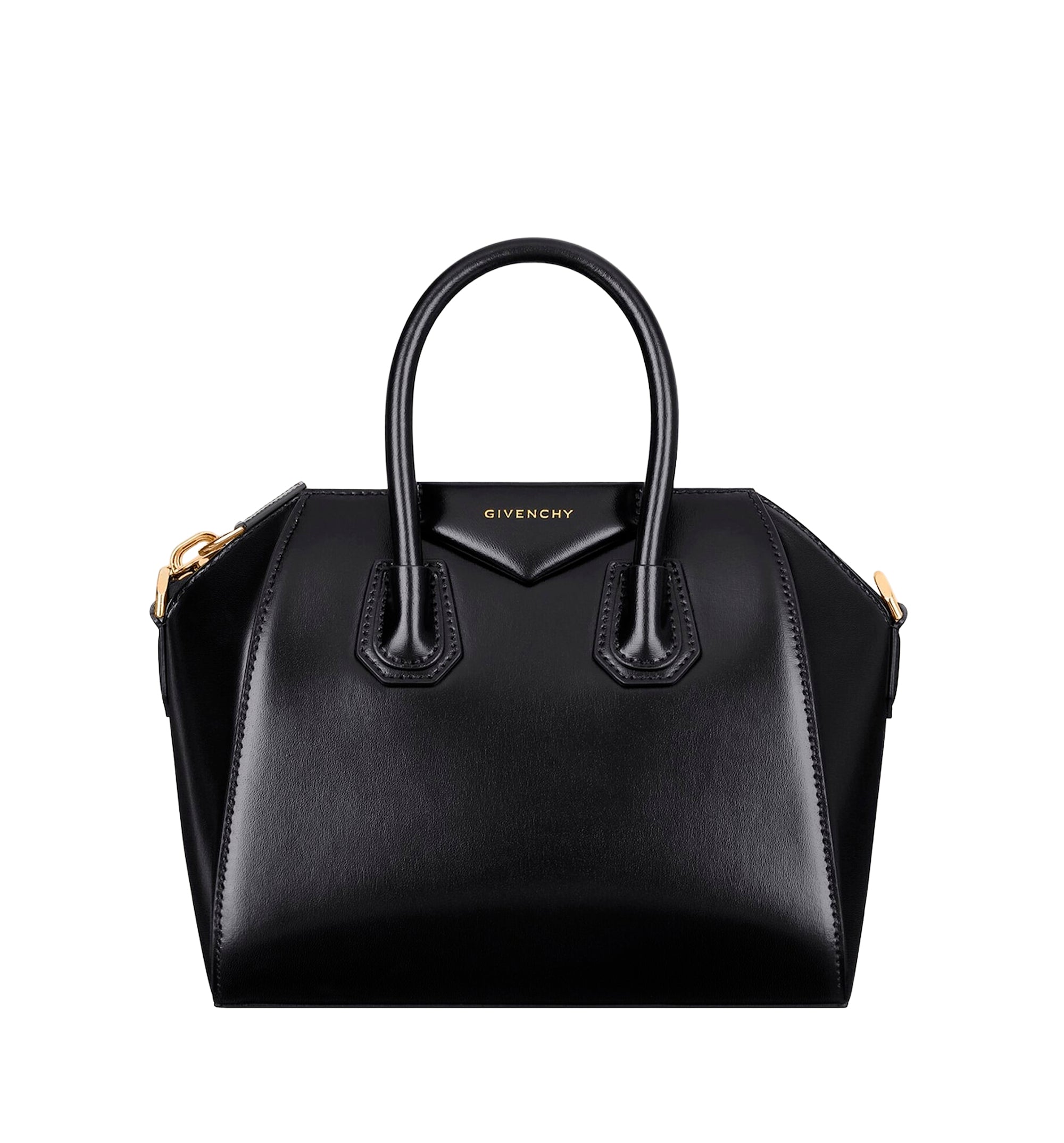 Mini Antigona bag in Box leather