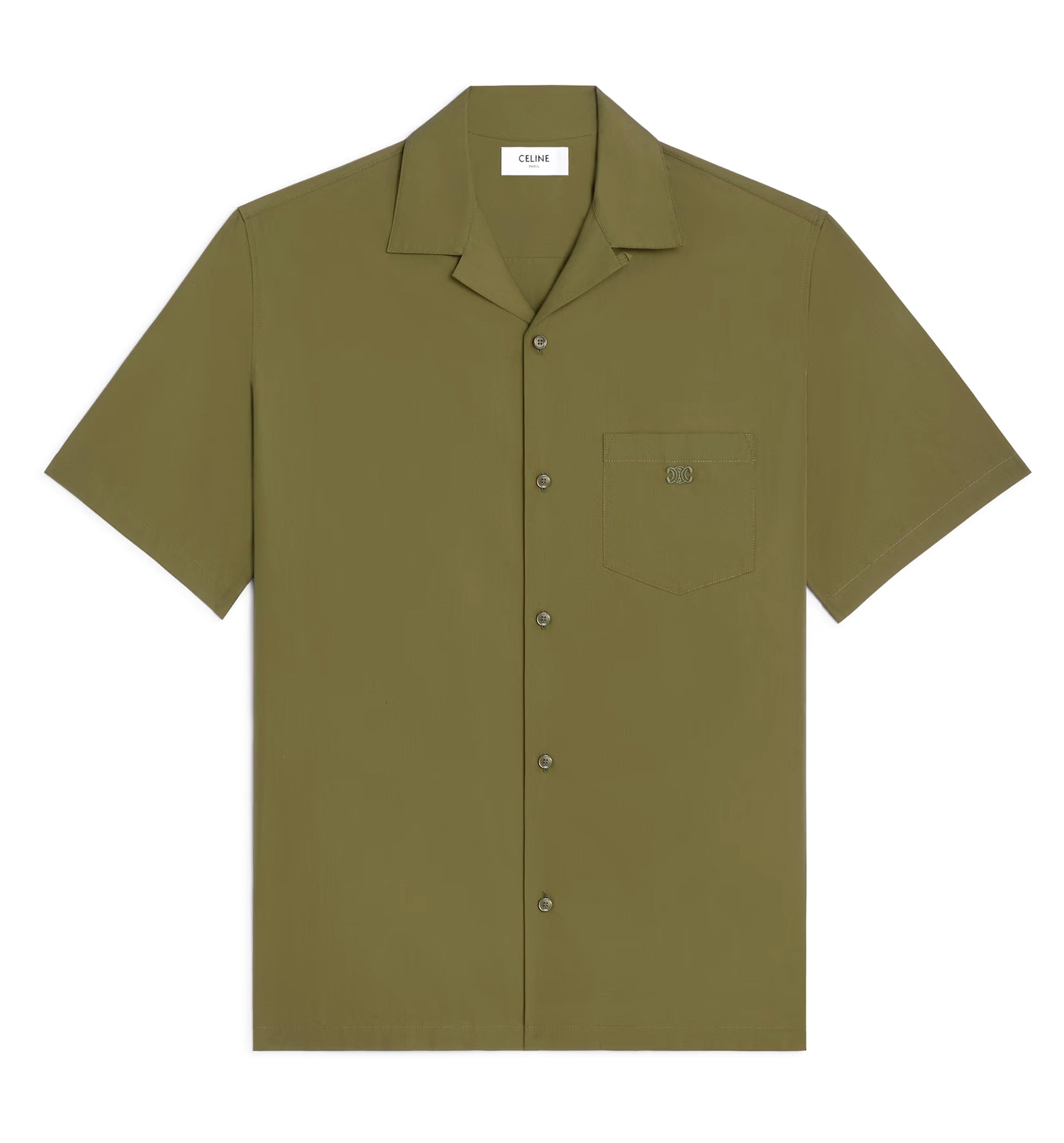 Bowling Shirt In Cotton Poplin