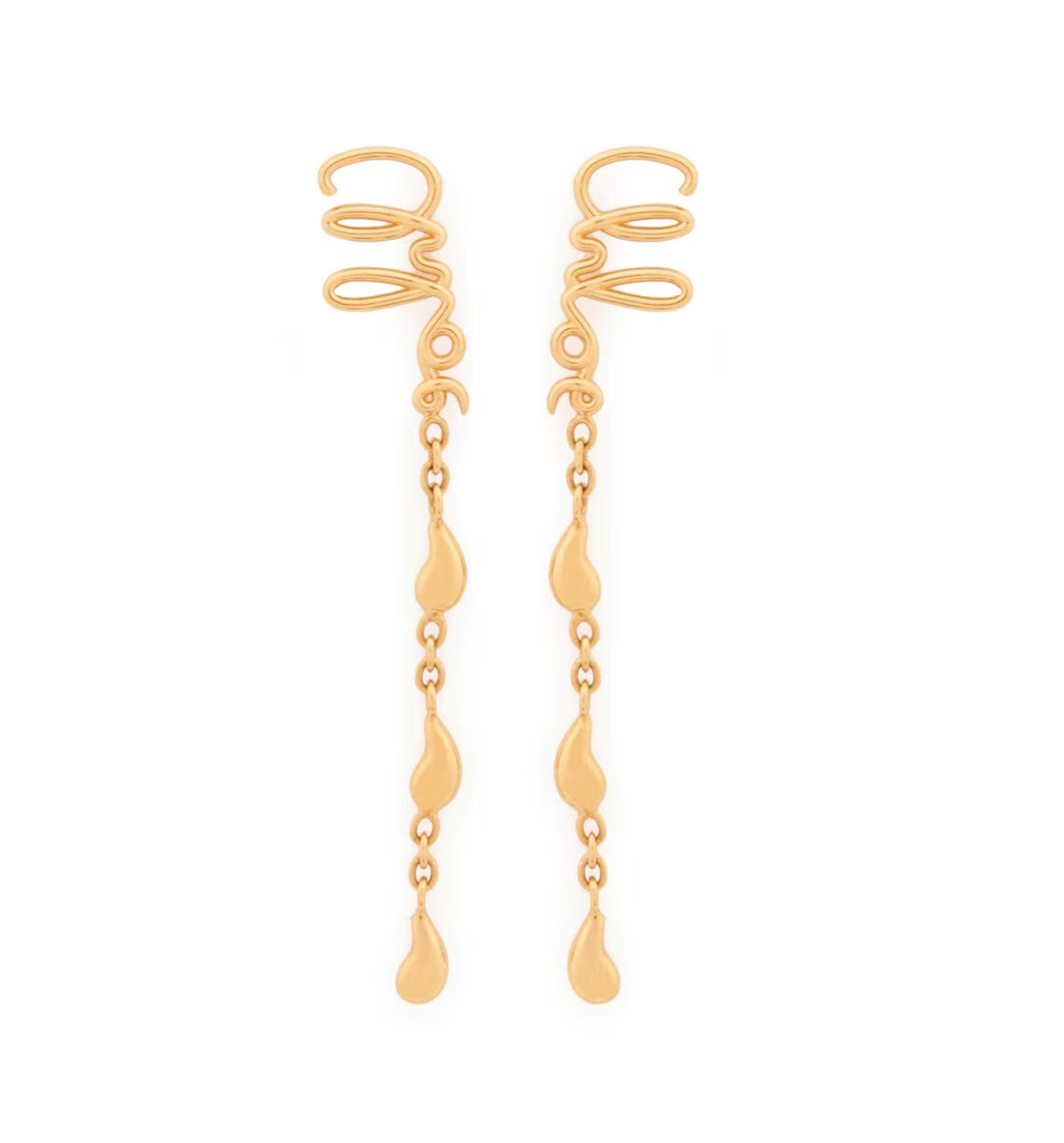 The Chloé Iconic dangling earrings