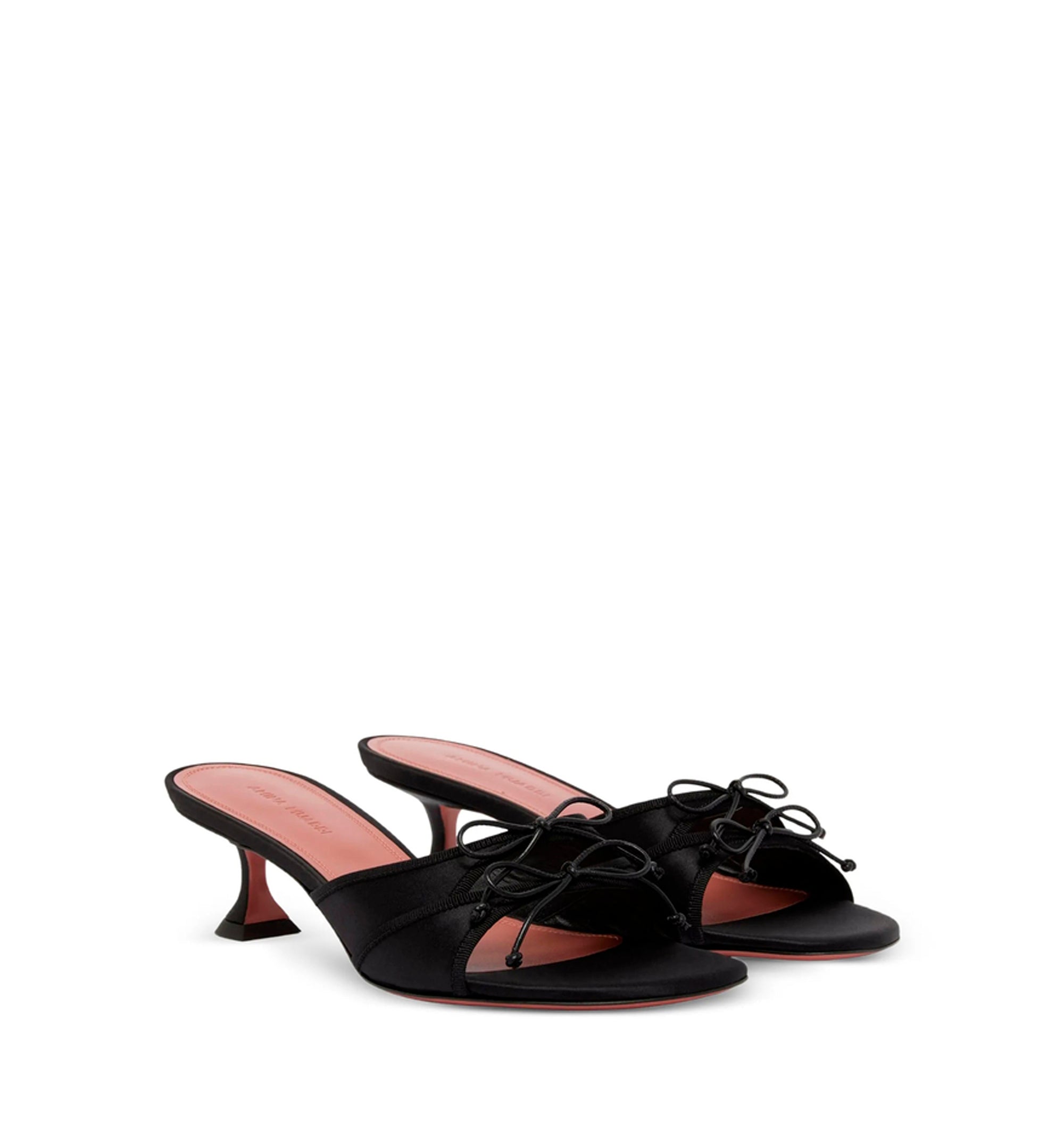 Eleonora Slipper 45 Black Satin
