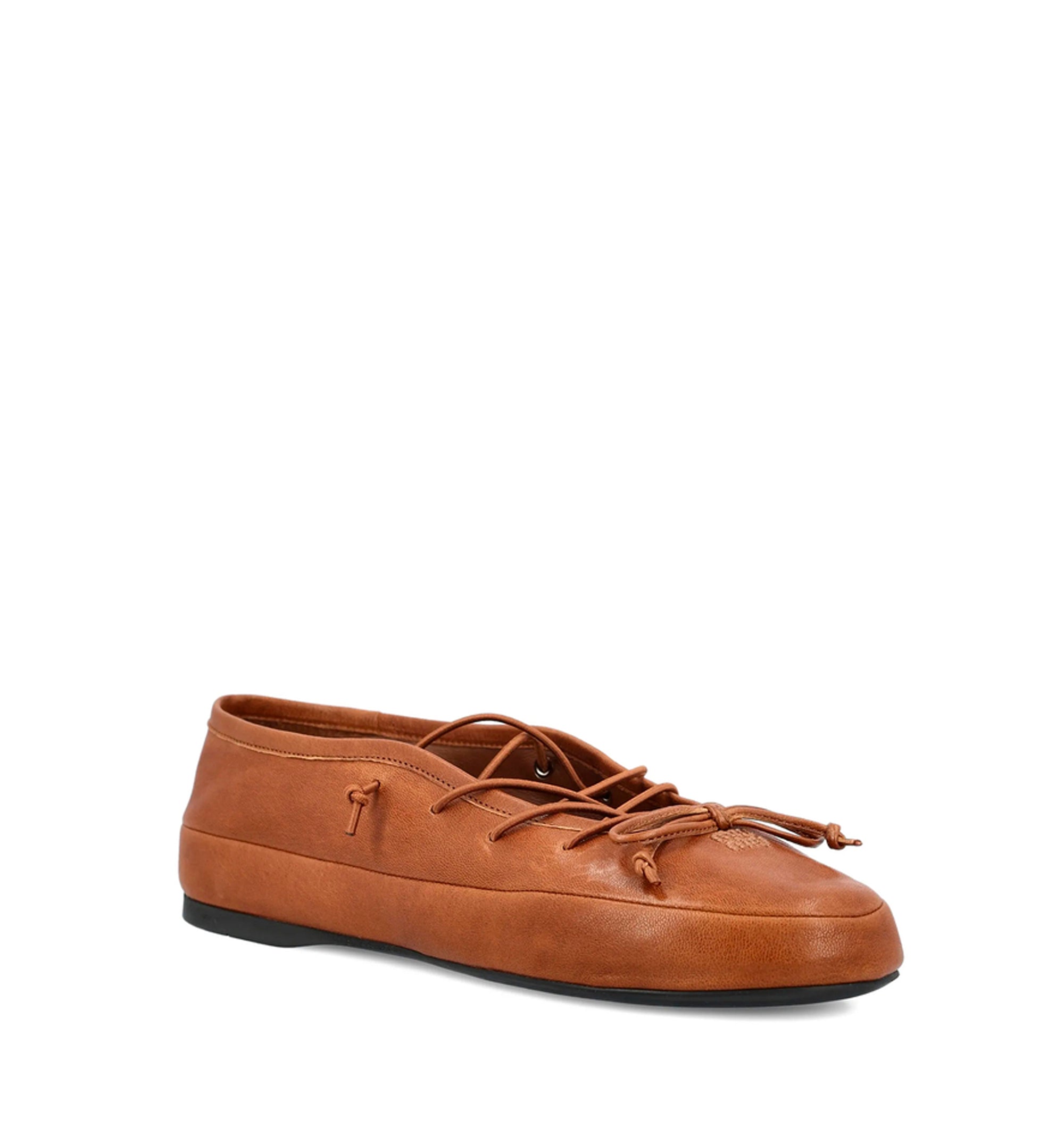 Nappa leather ballerinas