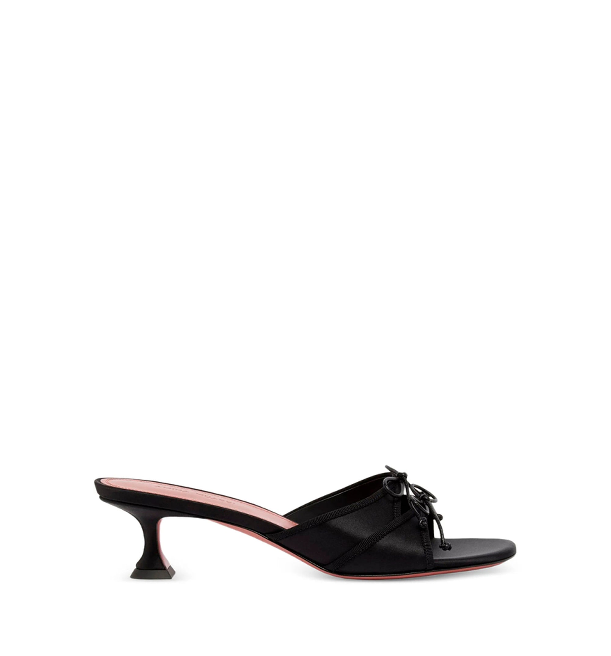 Eleonora Slipper 45 Black Satin