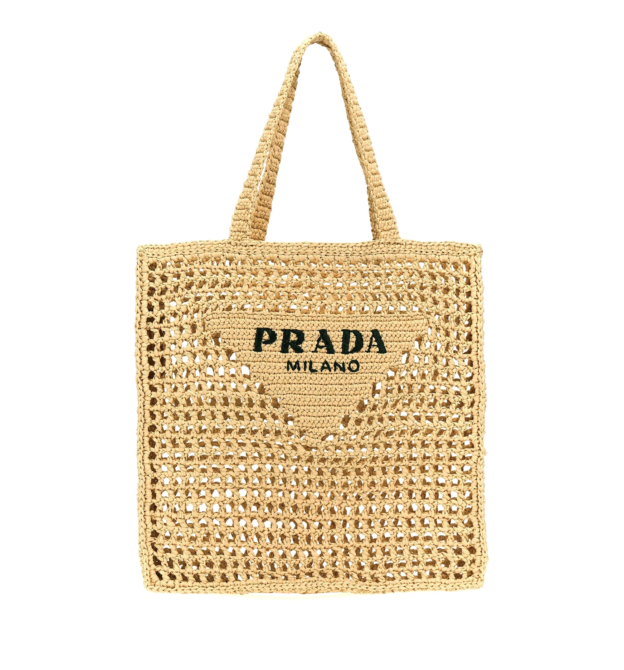 Logo Woven Fabric Shopping Bag