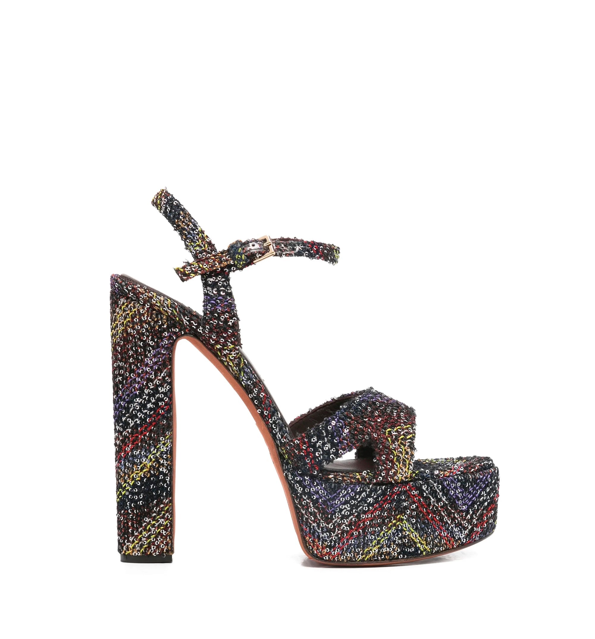 Angela Platform Heel Sandals