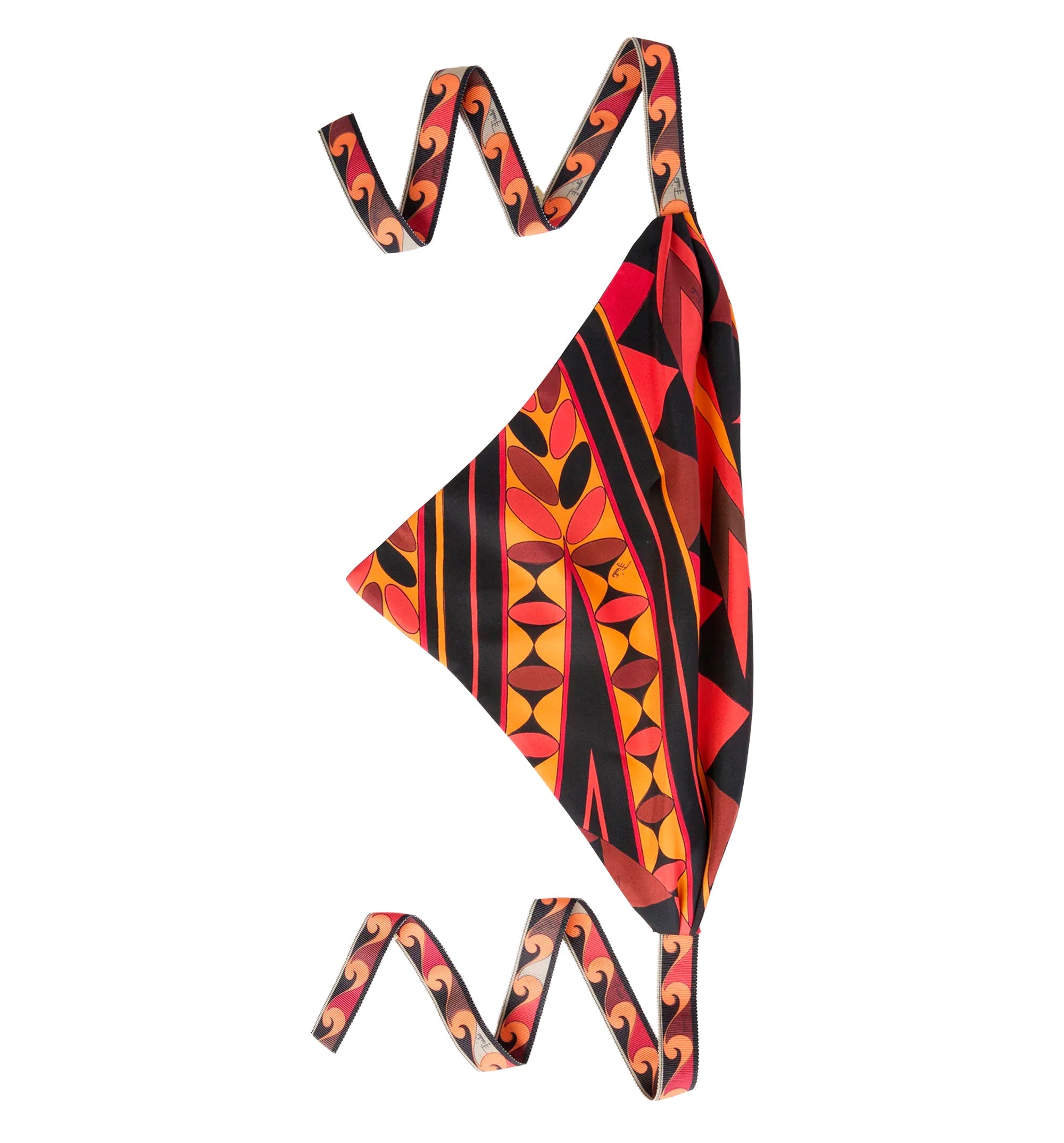 Manuba Print Silk Bandana