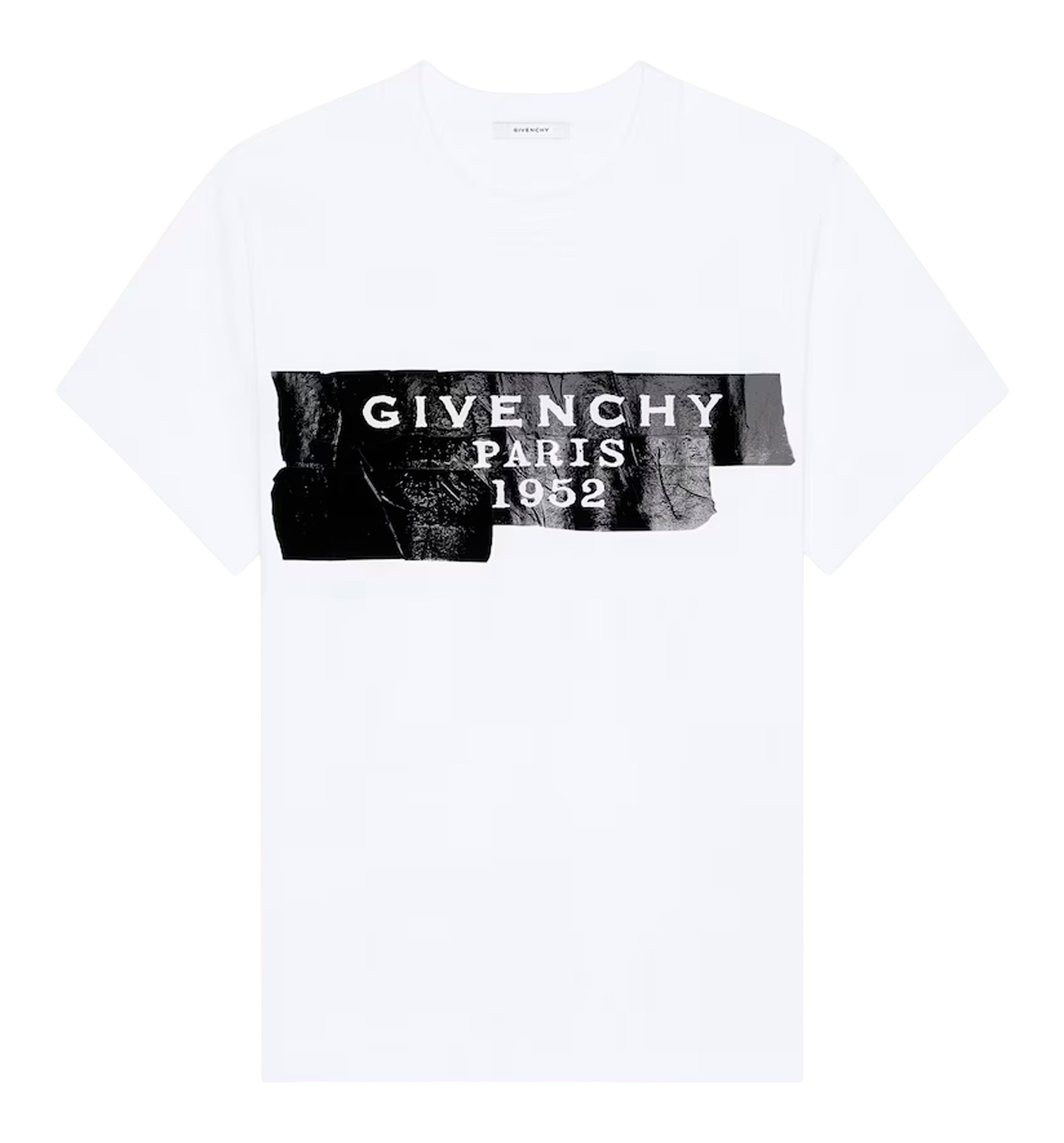 T-shirt in cotton with GIVENCHY Tape print