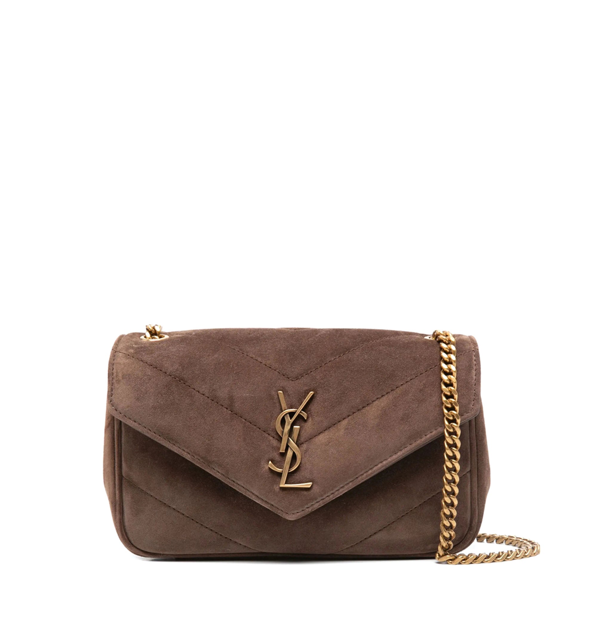 Mini Loulou Logo-patch Cross Body Bag
