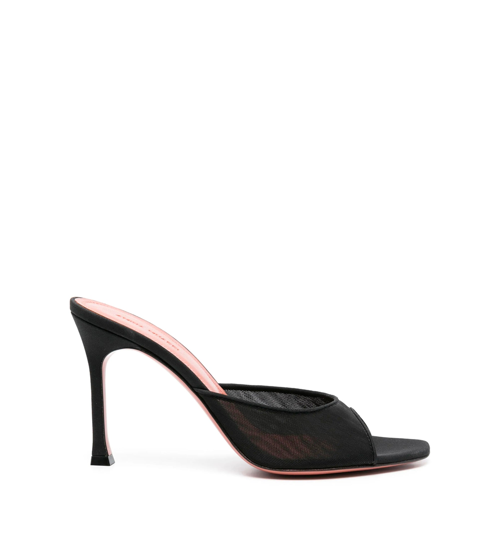 Alexa Slipper 95 Black Satin