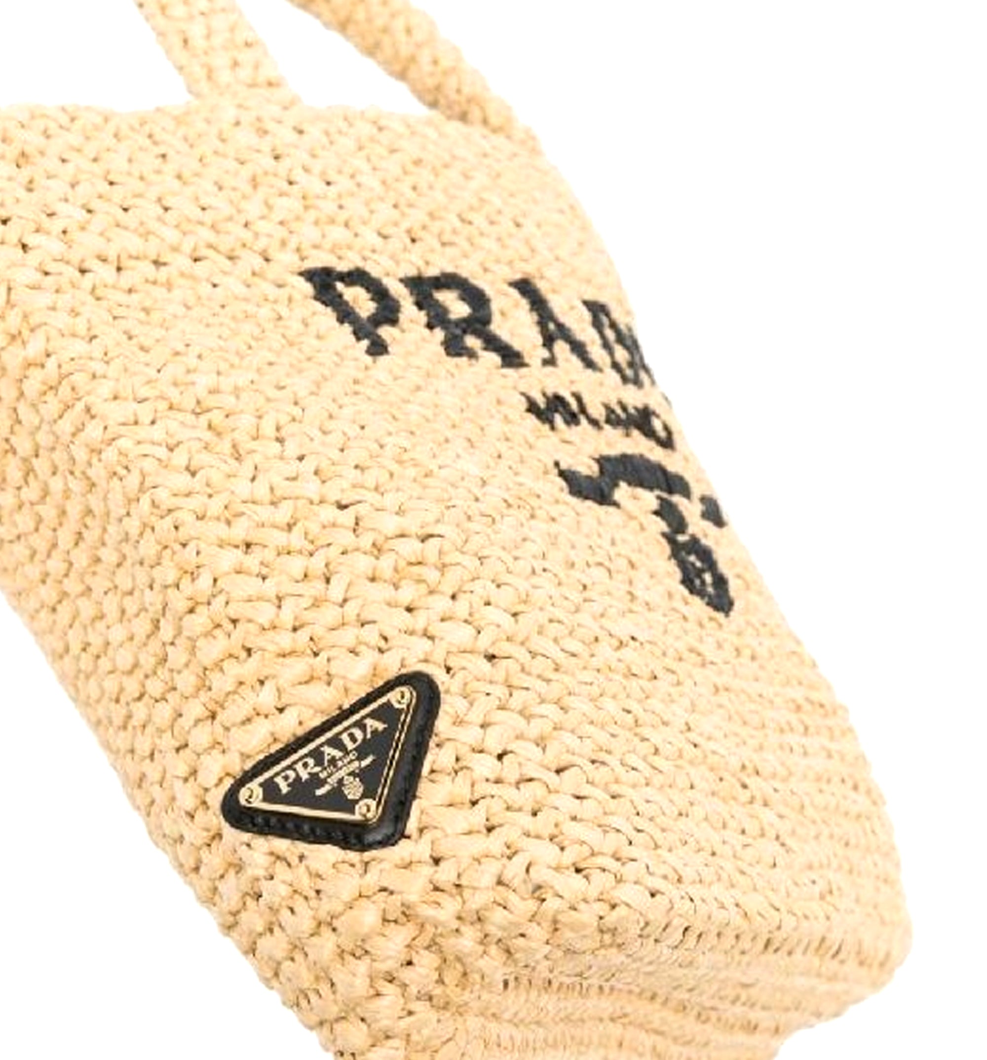 Small Raffia Tote Bag