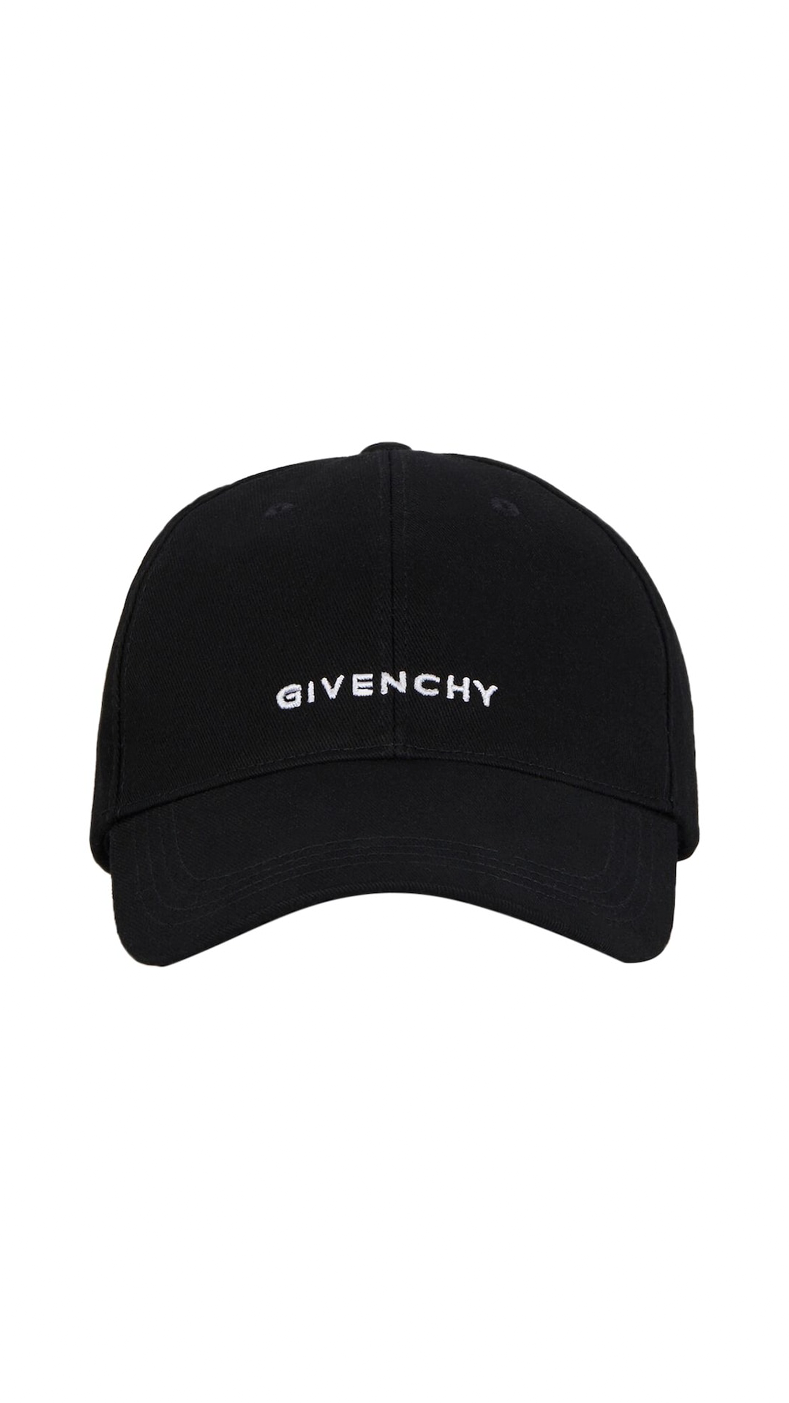 4G Embroidered Baseball Cap - Black