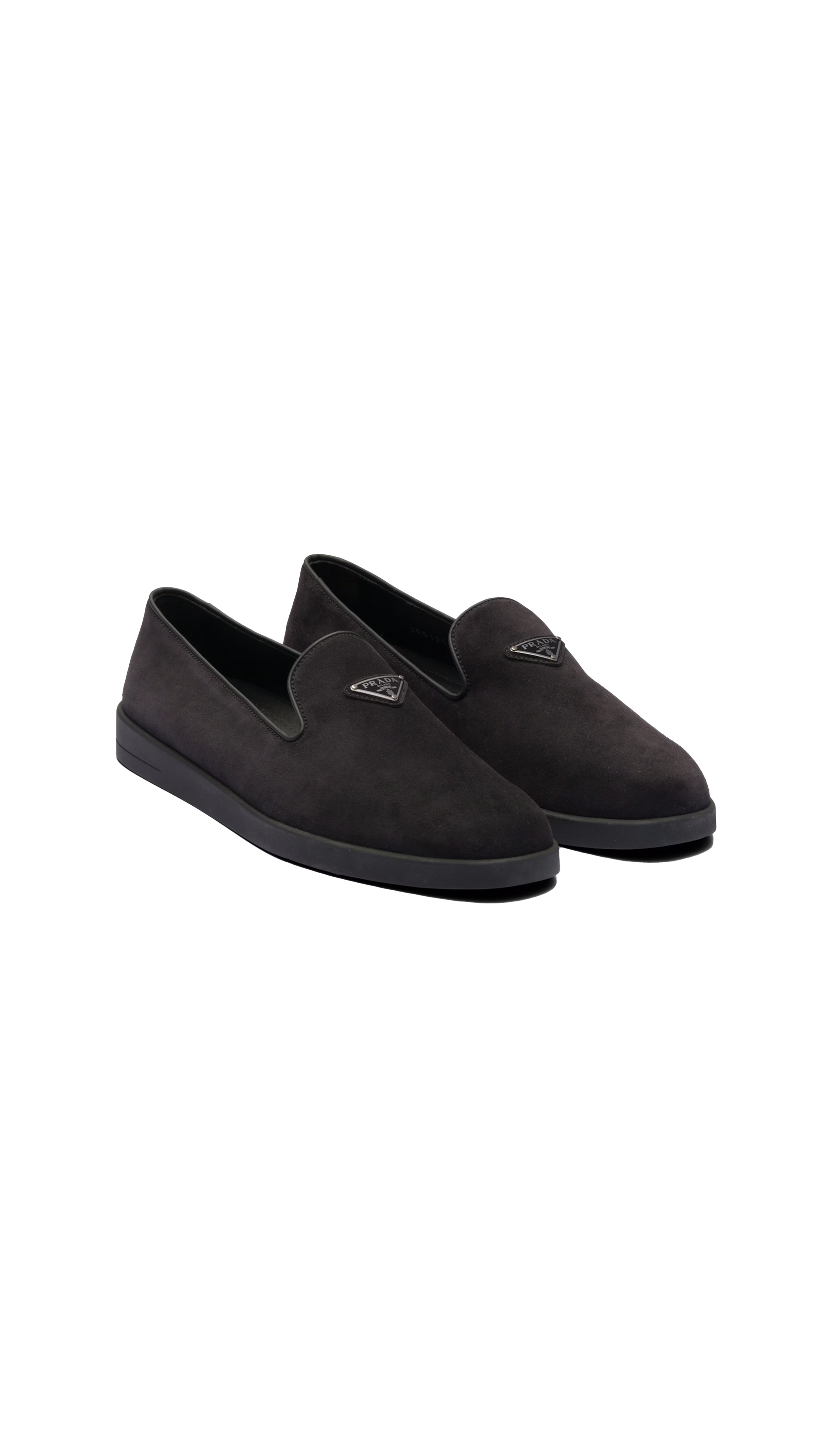 Suede Slippers - Black