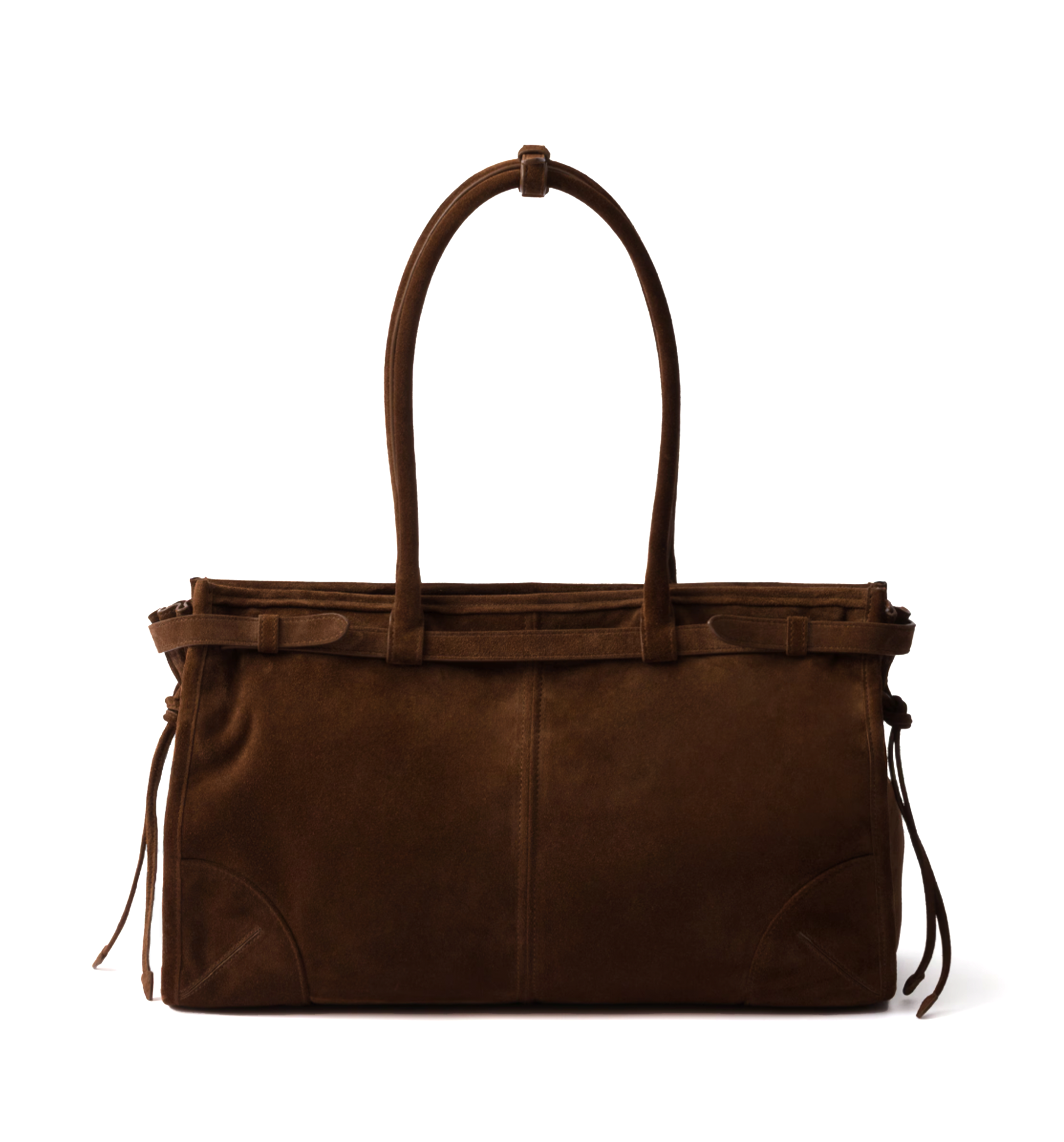 Prada Bonnie Large Suede Handbag