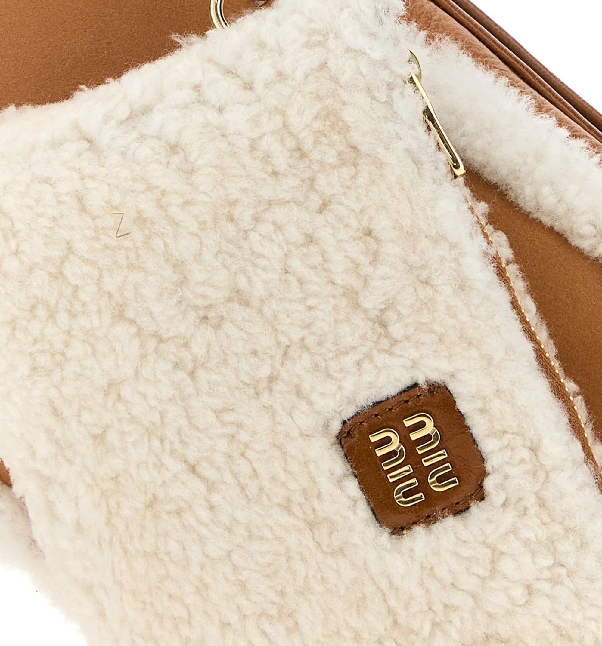 Camel Leather Arcadie Handbag