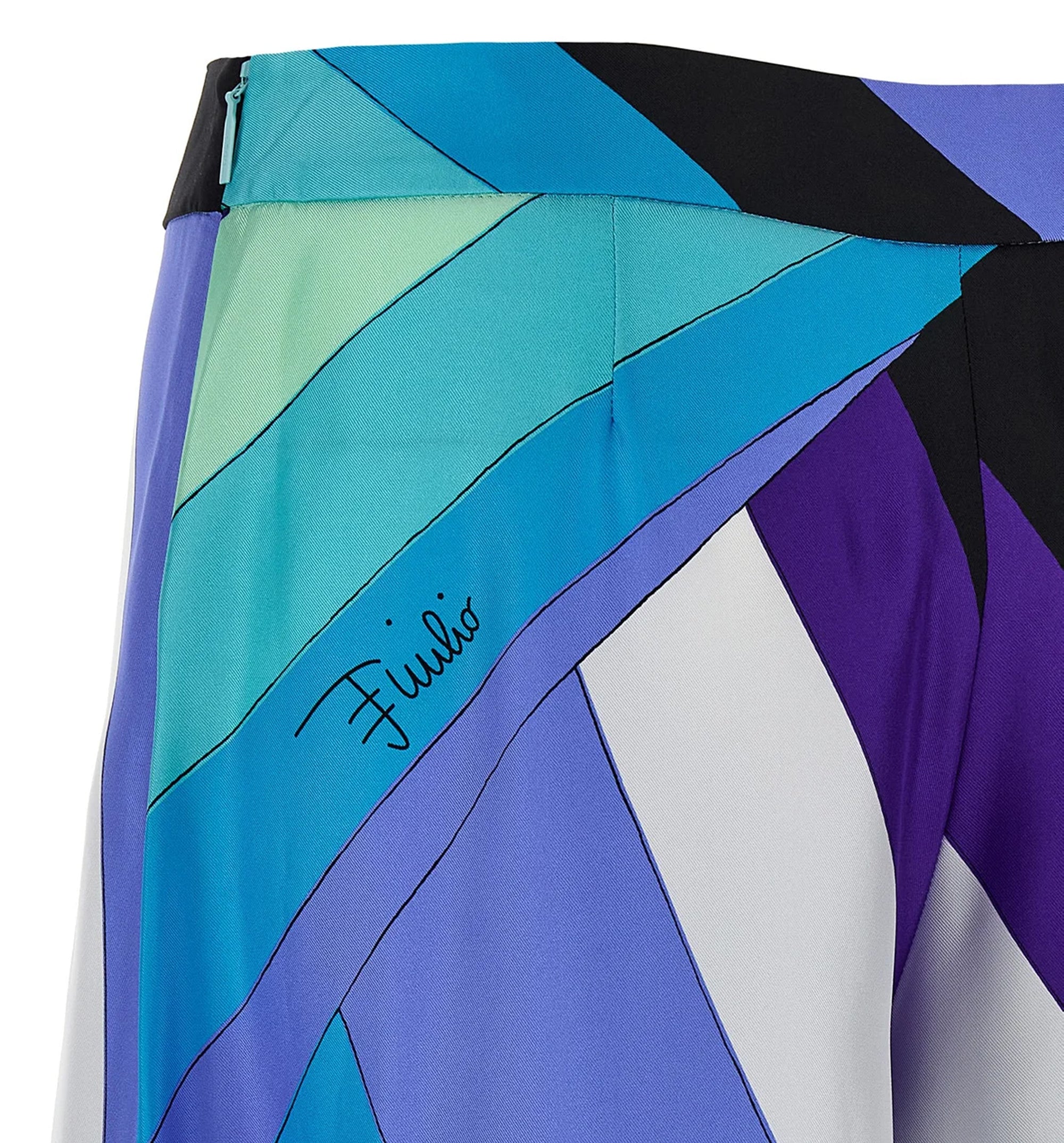 Maddalena Print Silk Pants