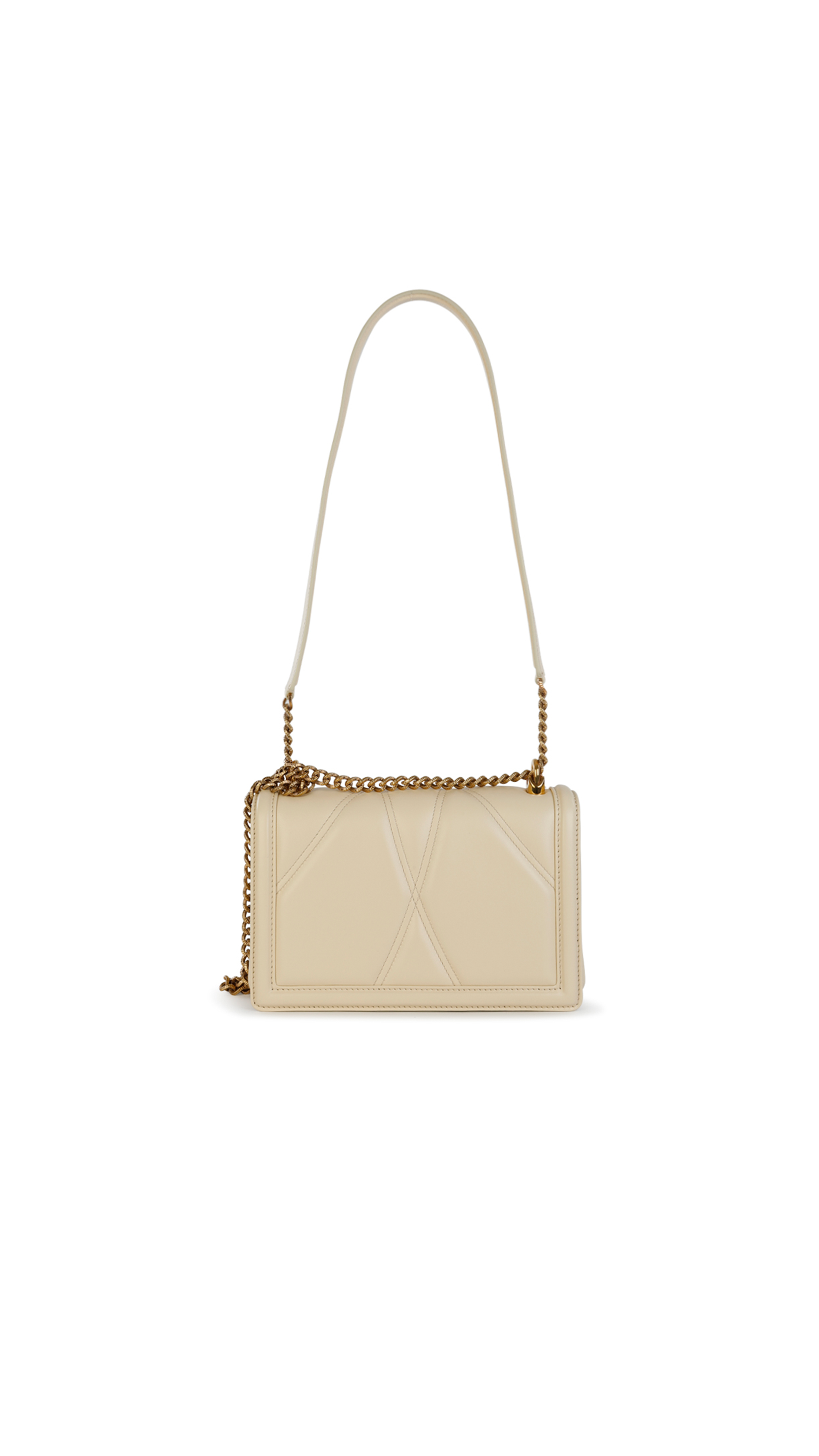 Medium Devotion Shoulder Bag - Cream