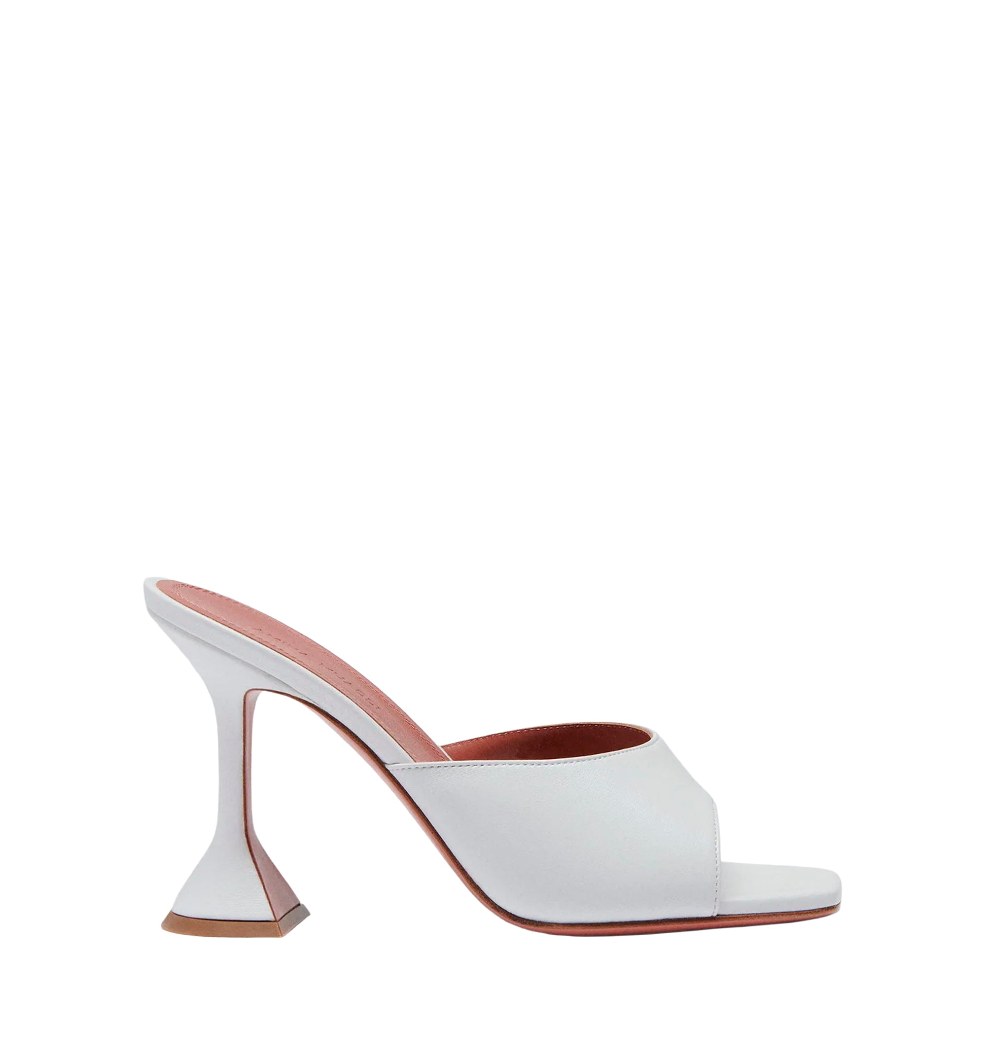 Lupita Slipper 95 White Nappa