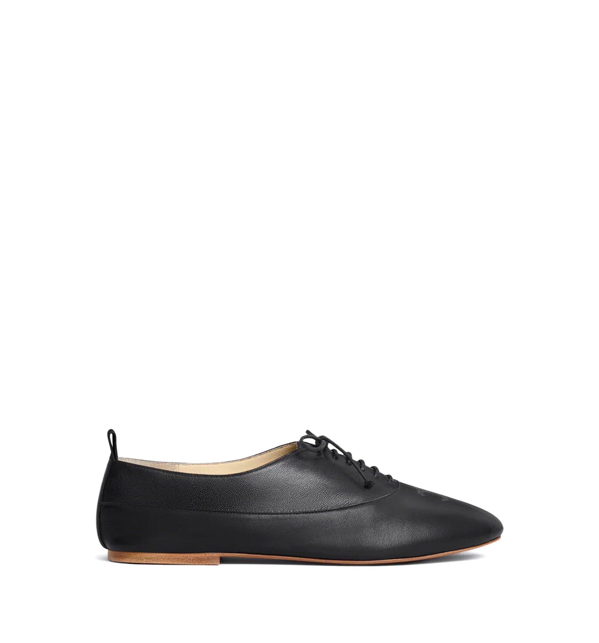 Lise Perforated Triomphe Richelieu In Lambskin